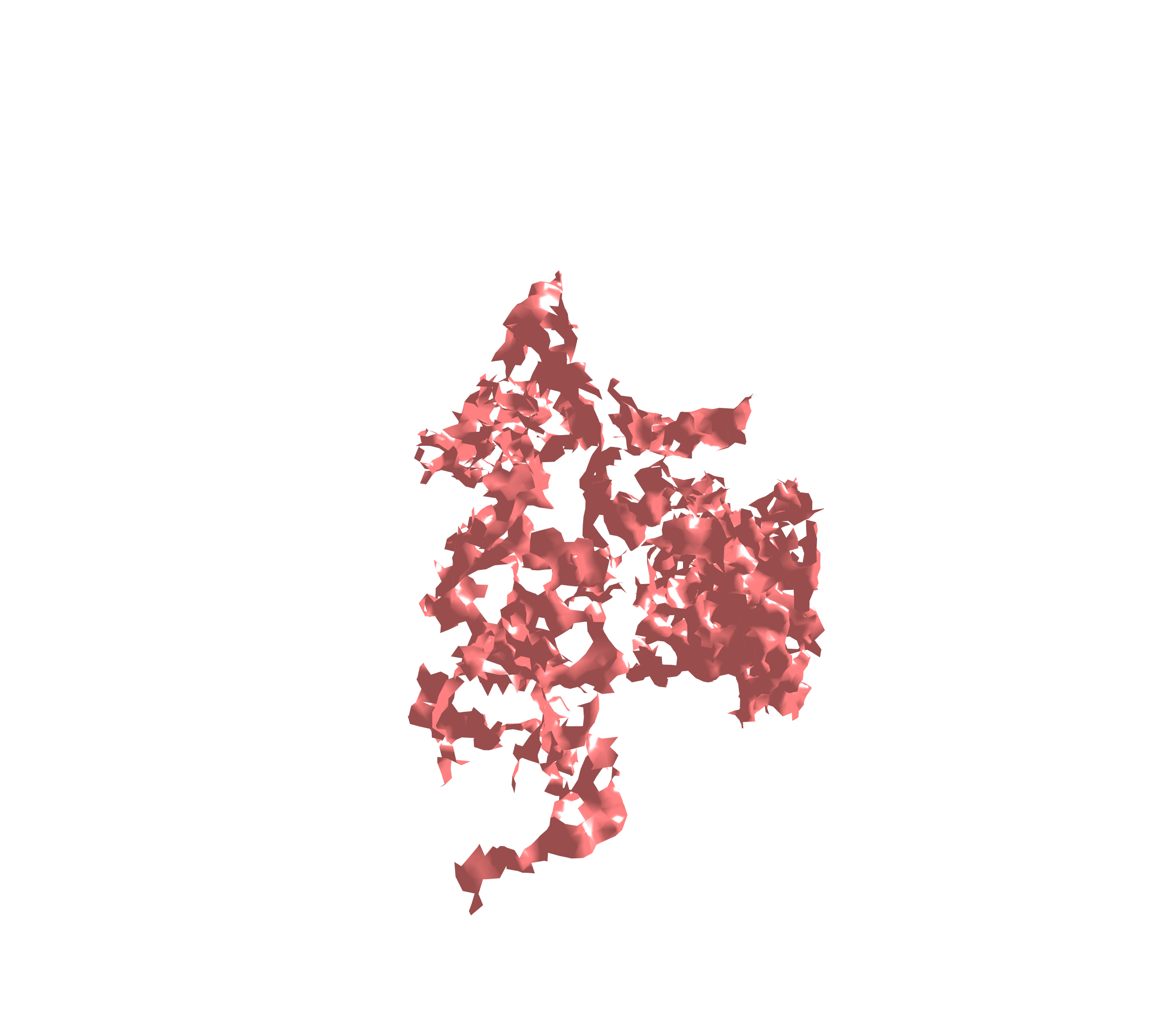 Surface (Expiration) - Diagonal View