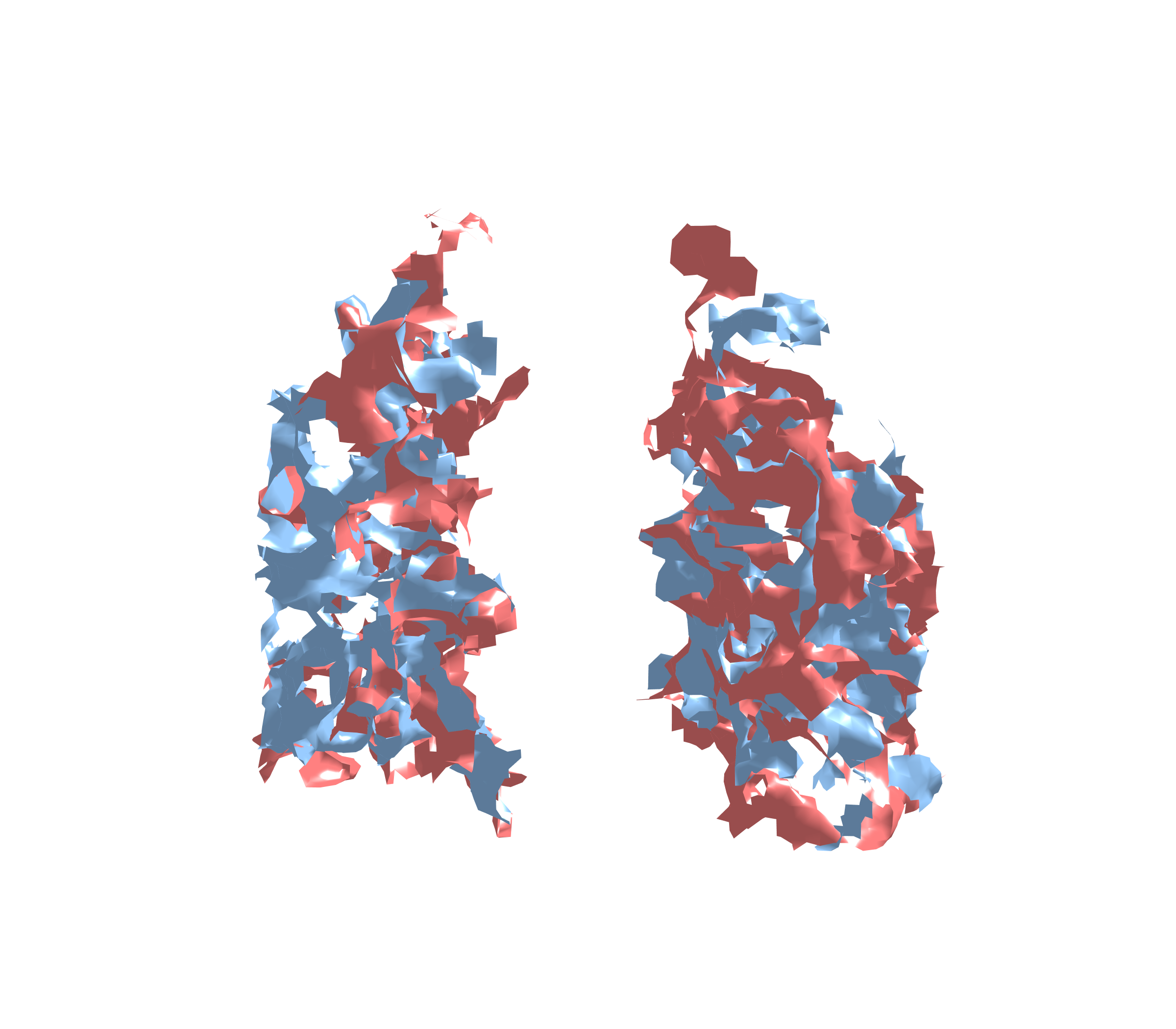 Combined Visualization - Front View
