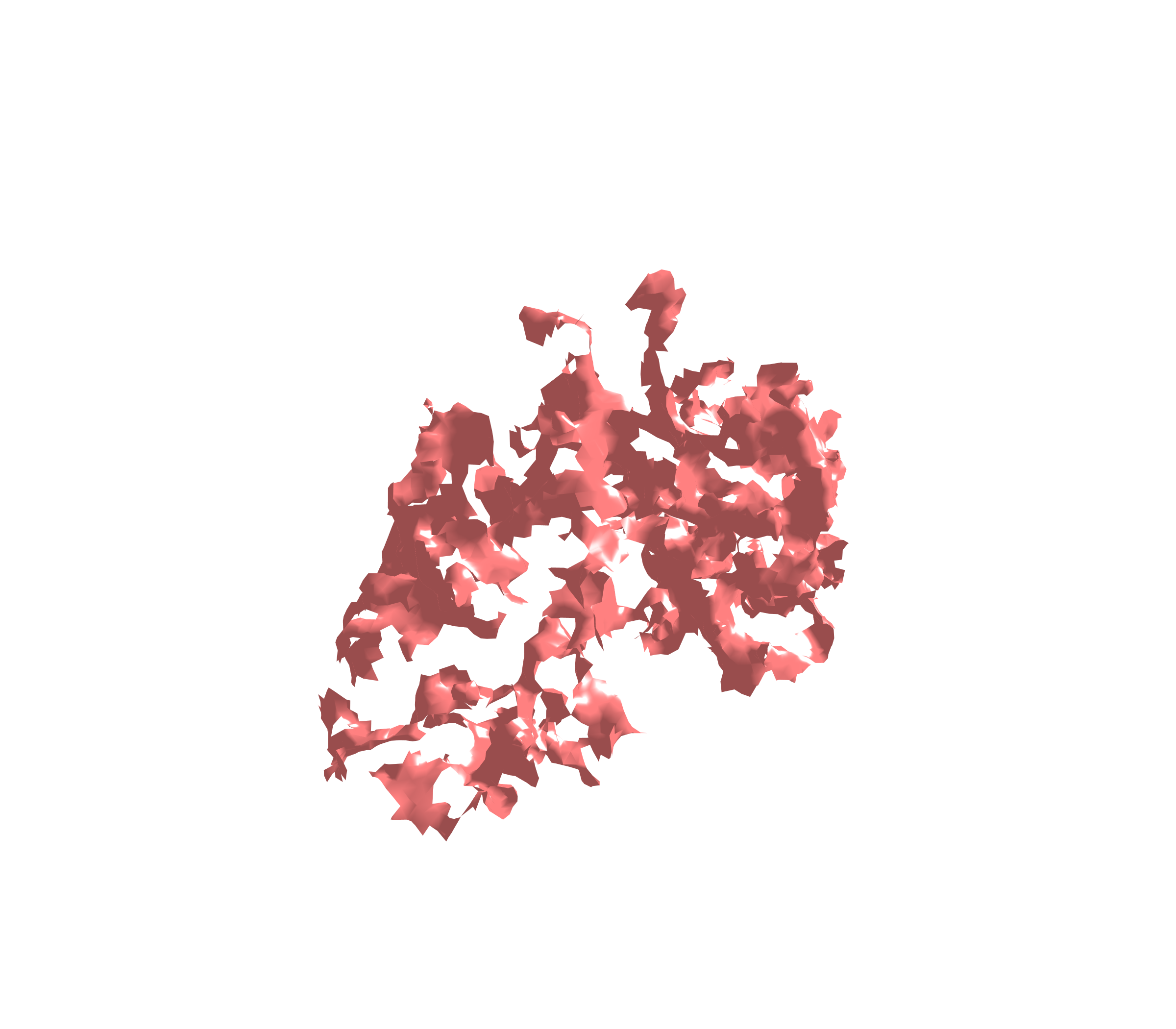 Surface (Expiration) - Diagonal View