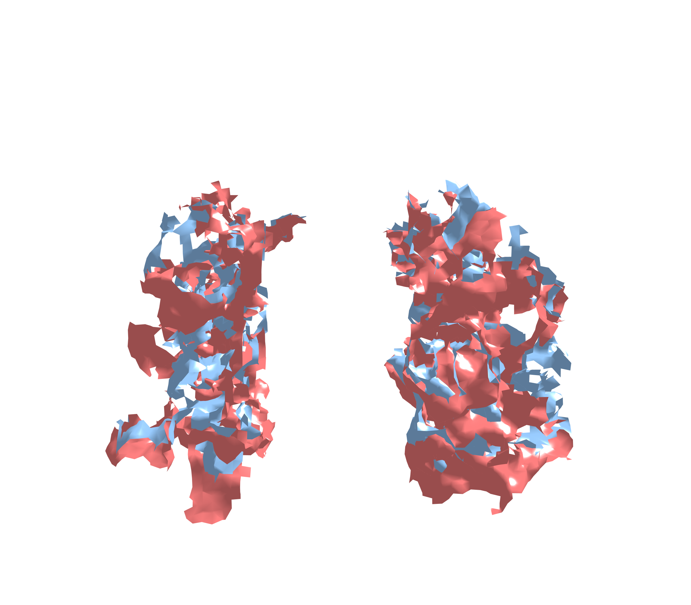 Combined Visualization - Front View