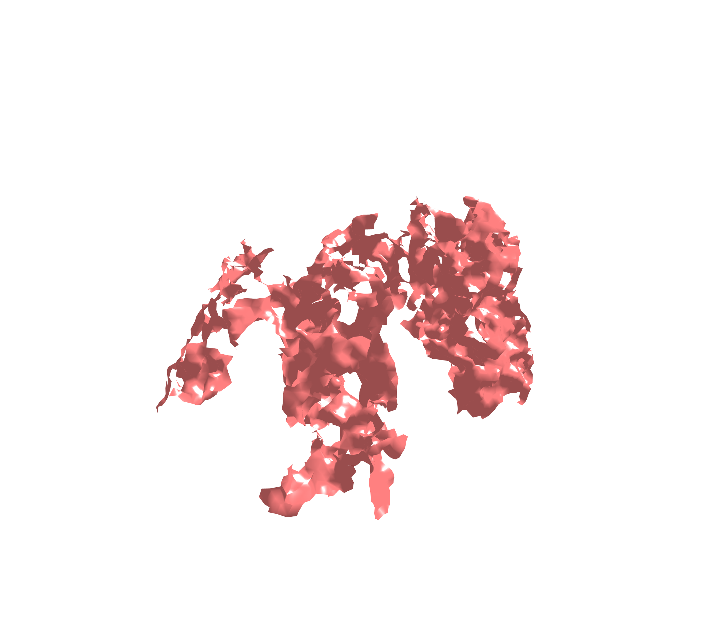 Surface (Expiration) - Diagonal View