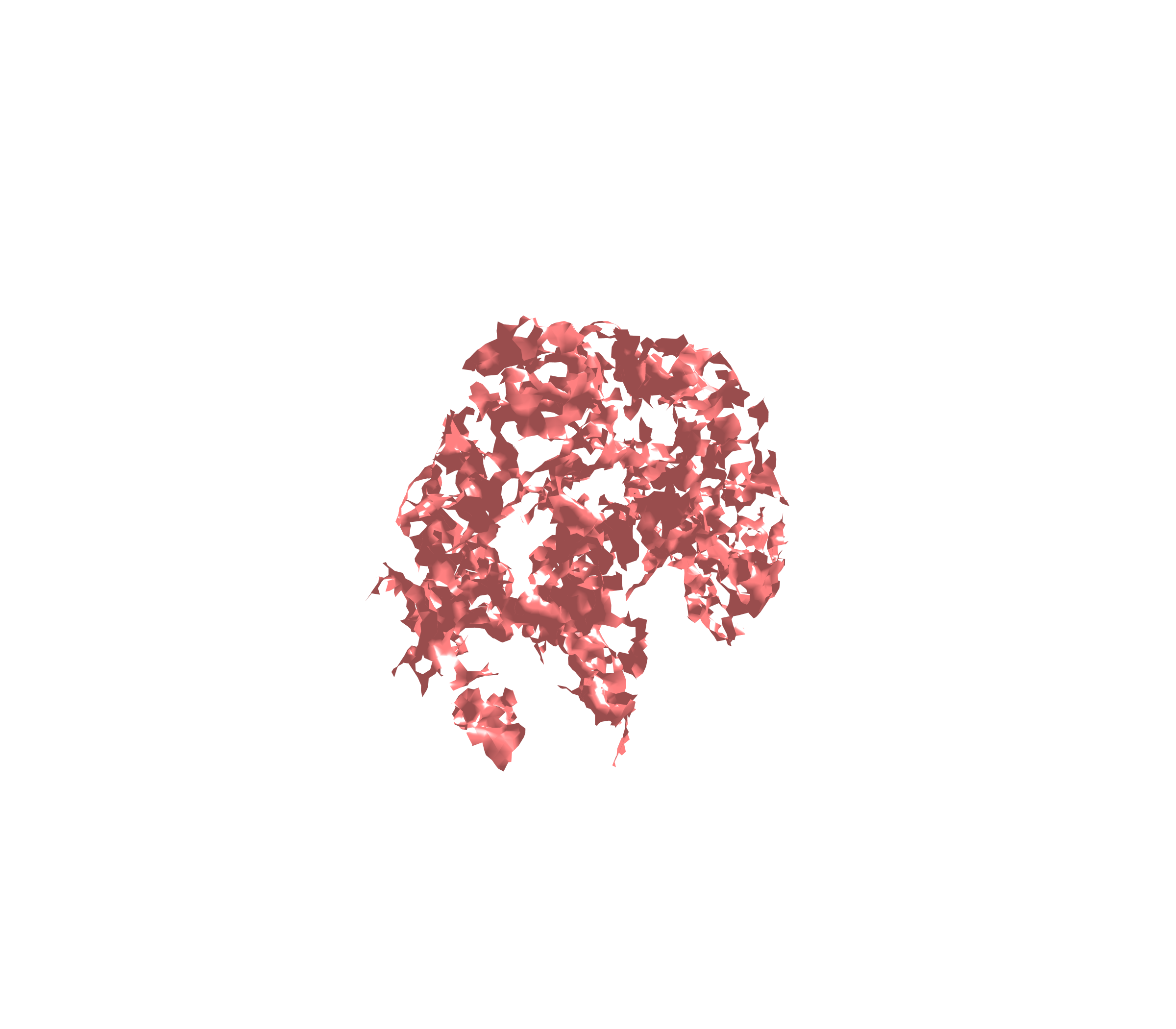 Surface (Expiration) - Diagonal View