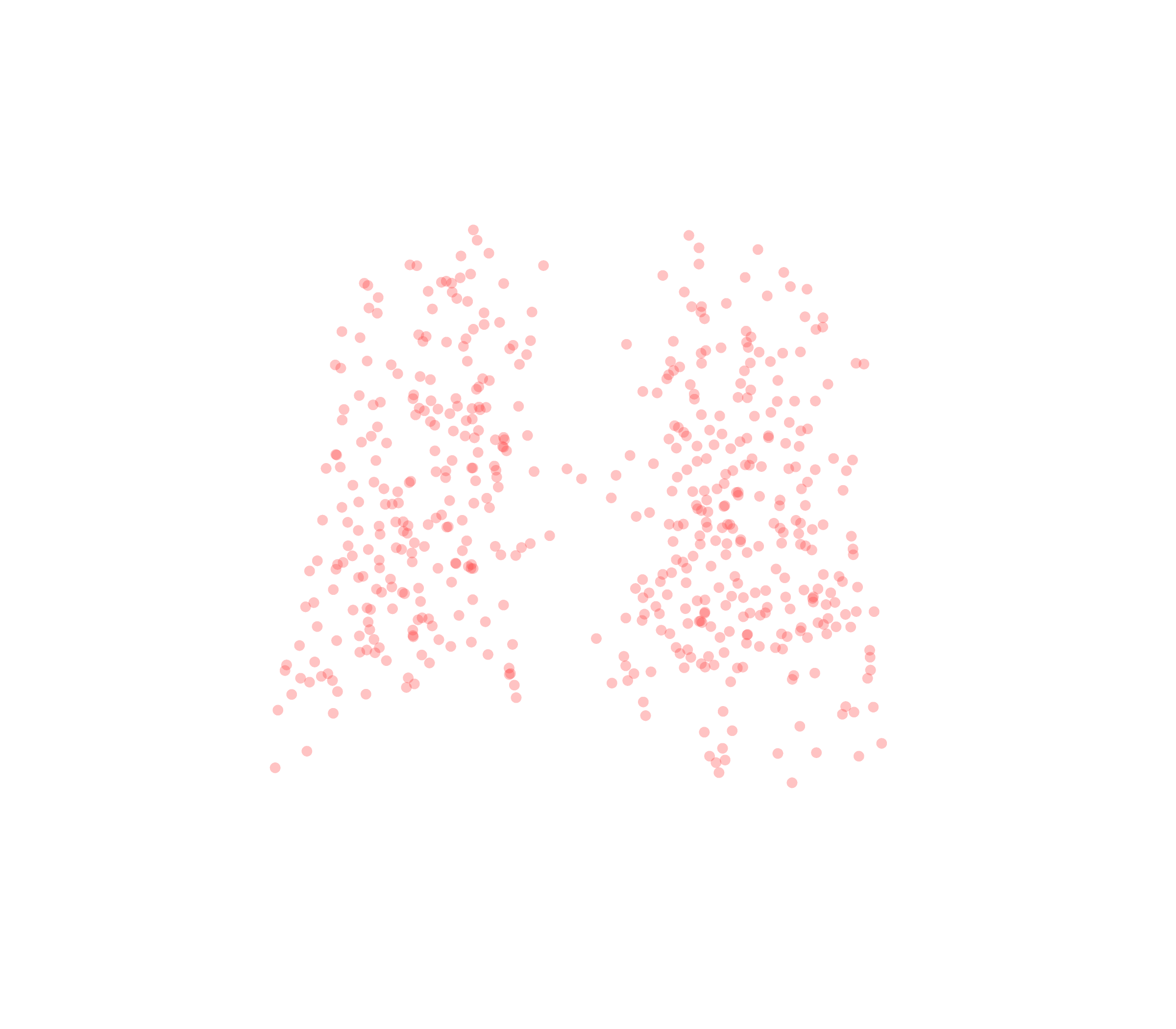 Displacement Vectors (Expiration) - Back View