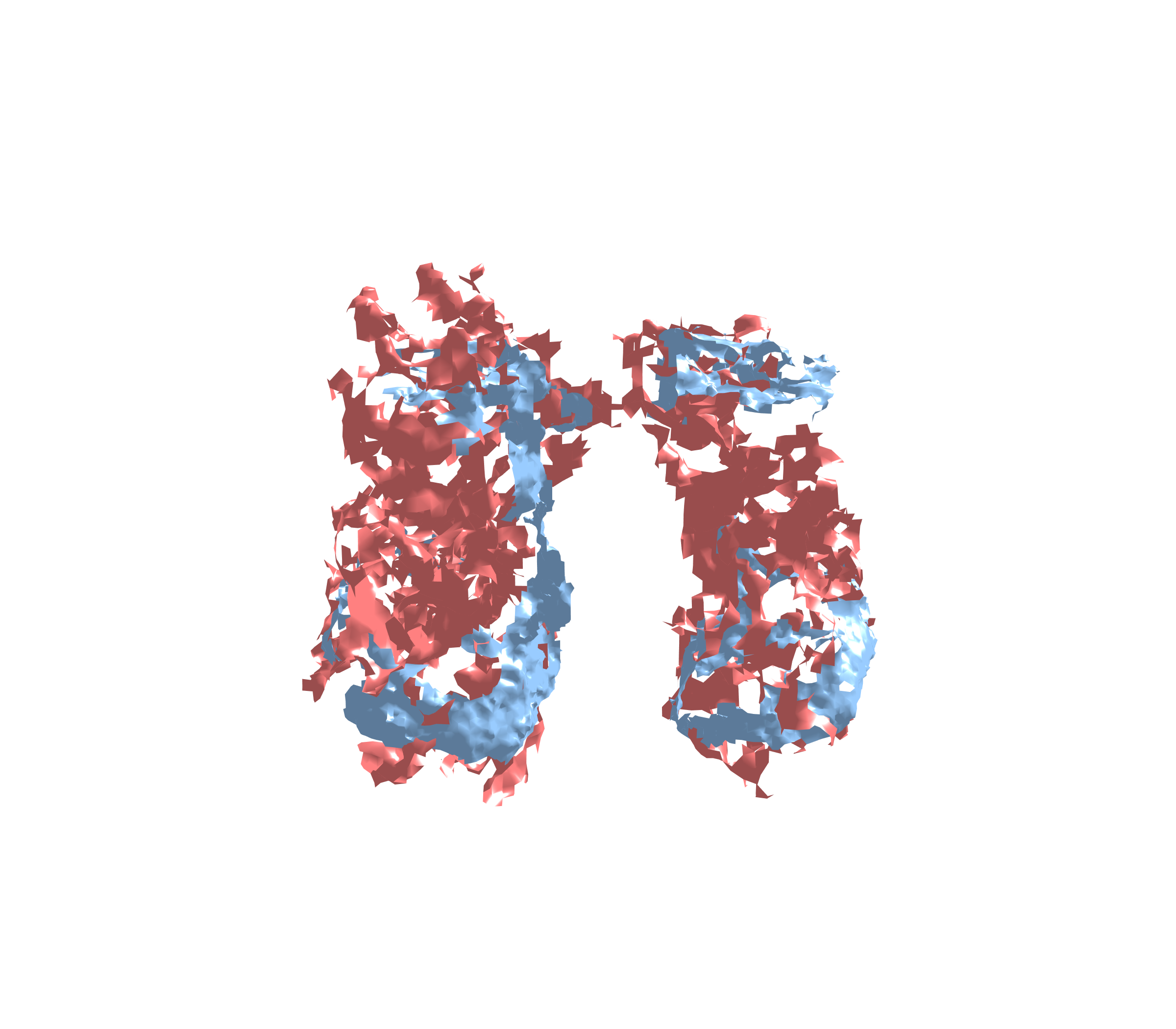 Combined Visualization - Front View