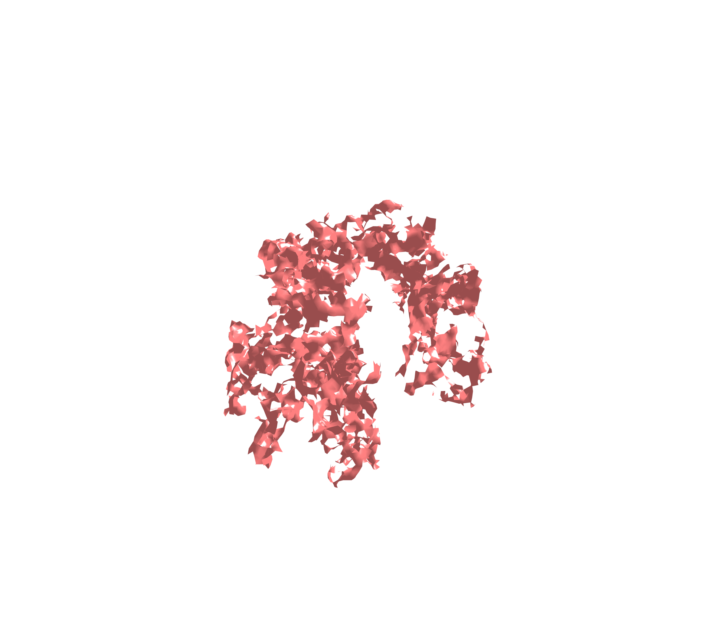 Surface (Expiration) - Diagonal View