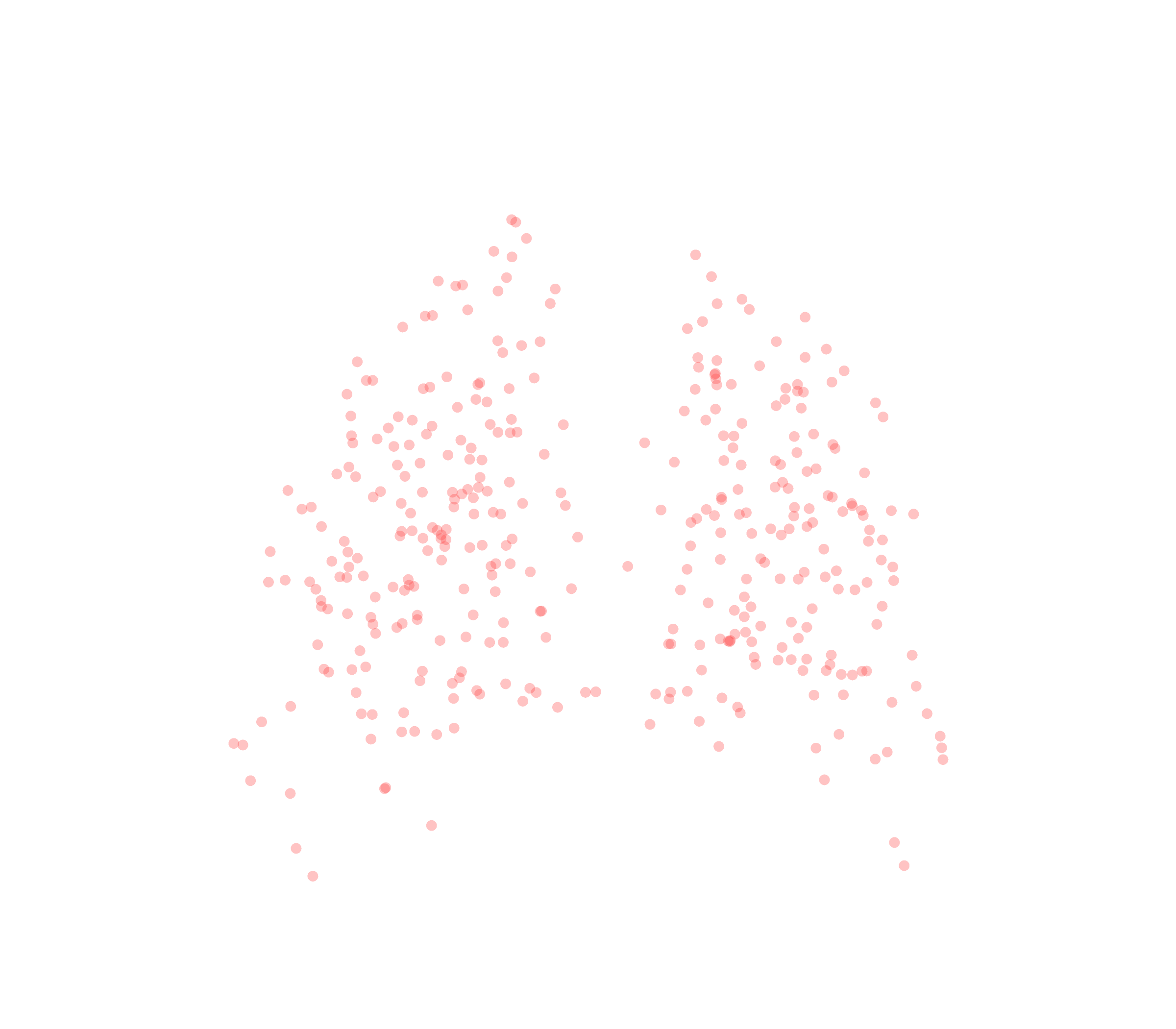 Displacement Vectors (Expiration) - Back View