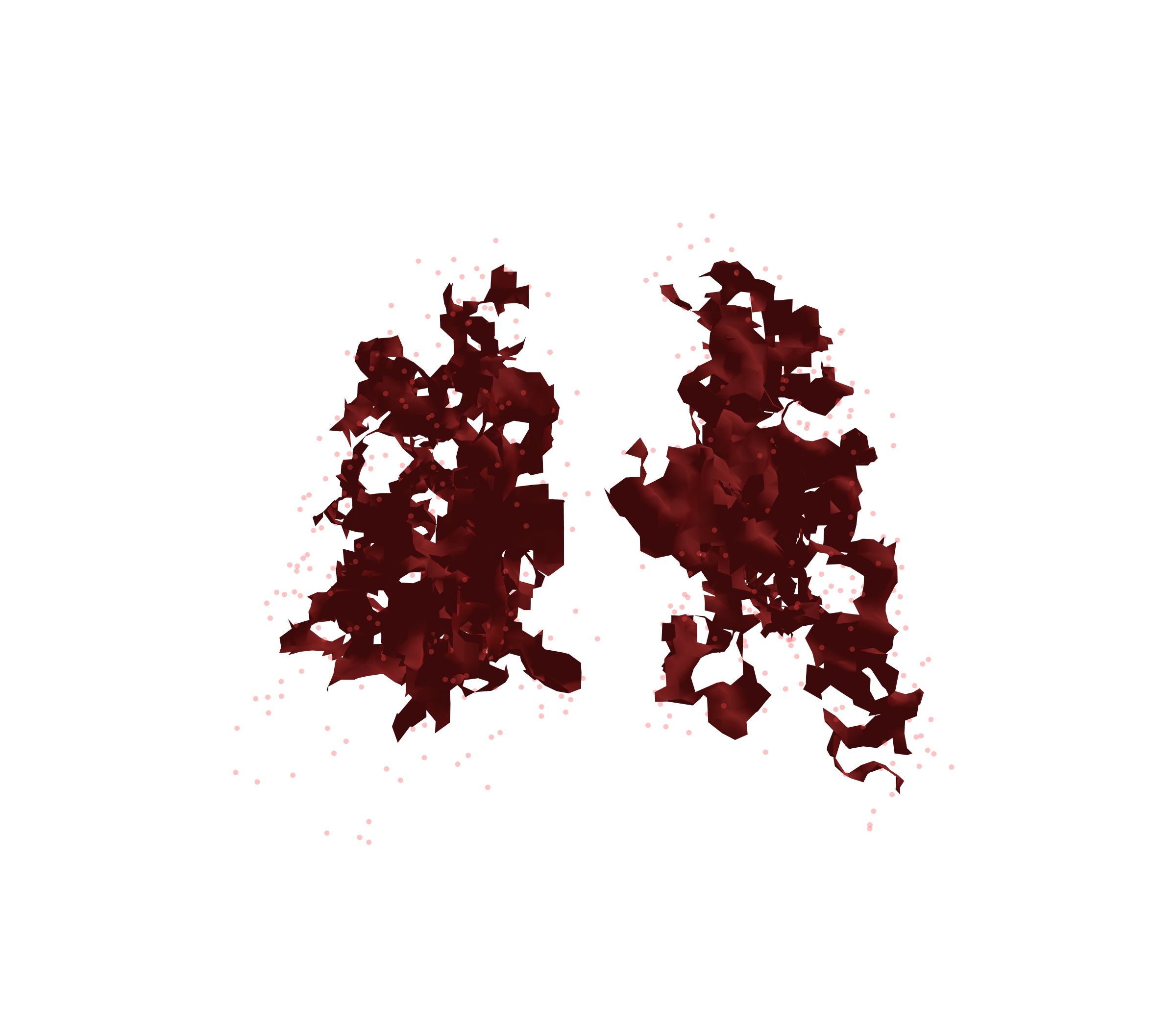 Combined Visualization (Expiration) - Back View