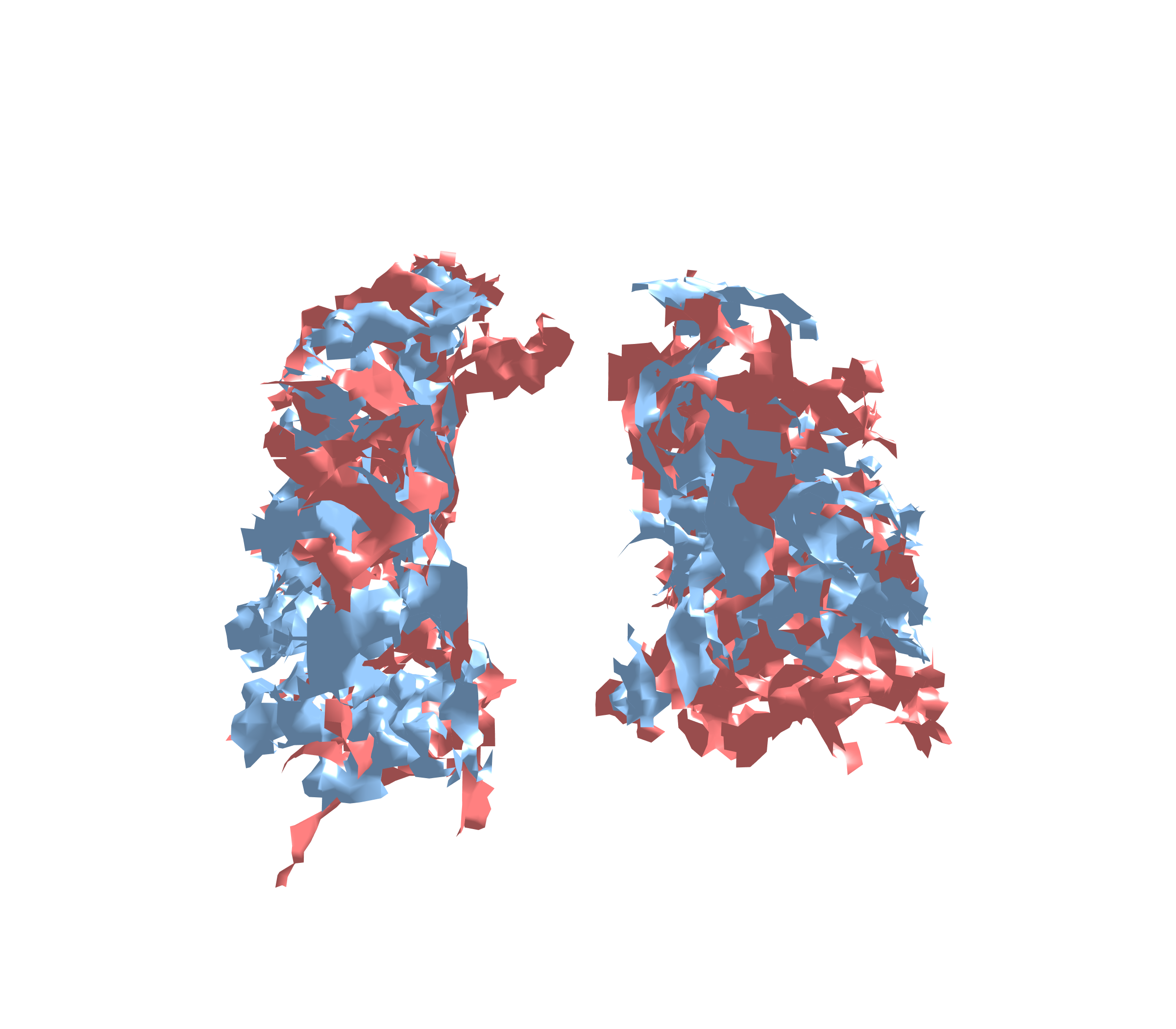 Combined Visualization - Front View