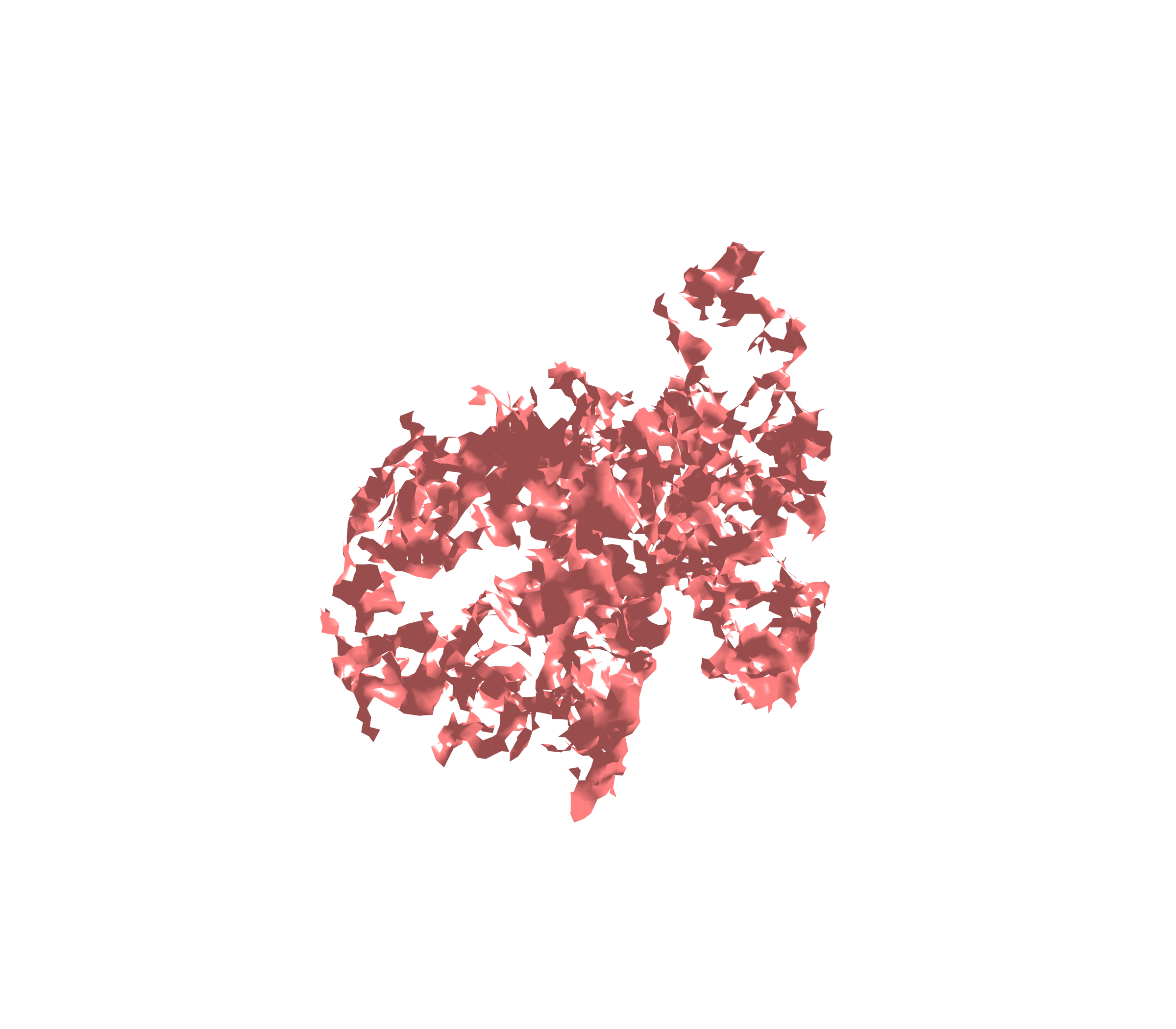 Surface (Expiration) - Diagonal View