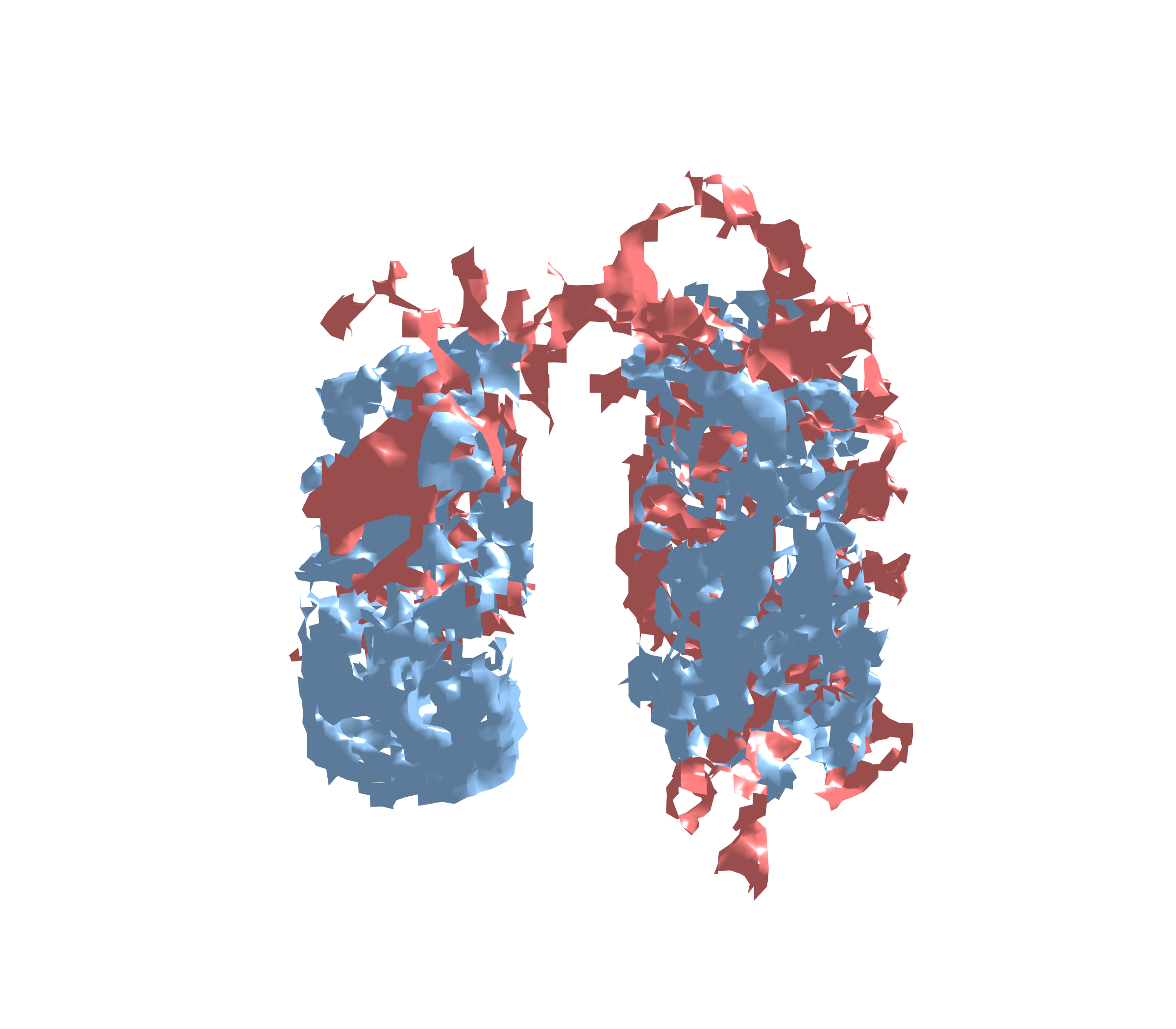 Combined Visualization - Front View
