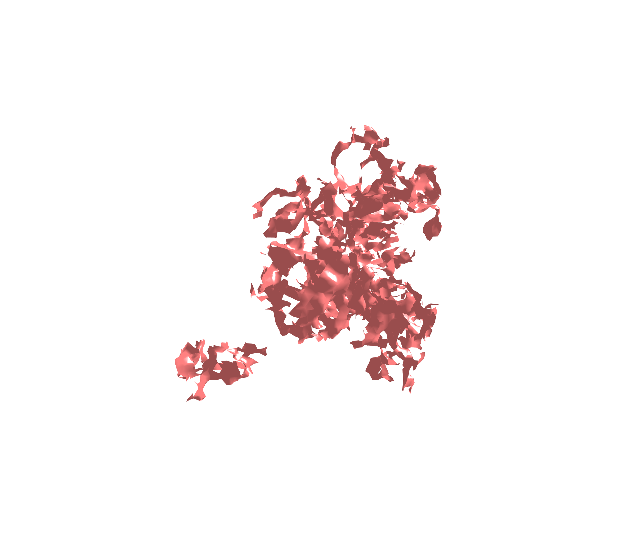 Surface (Expiration) - Diagonal View