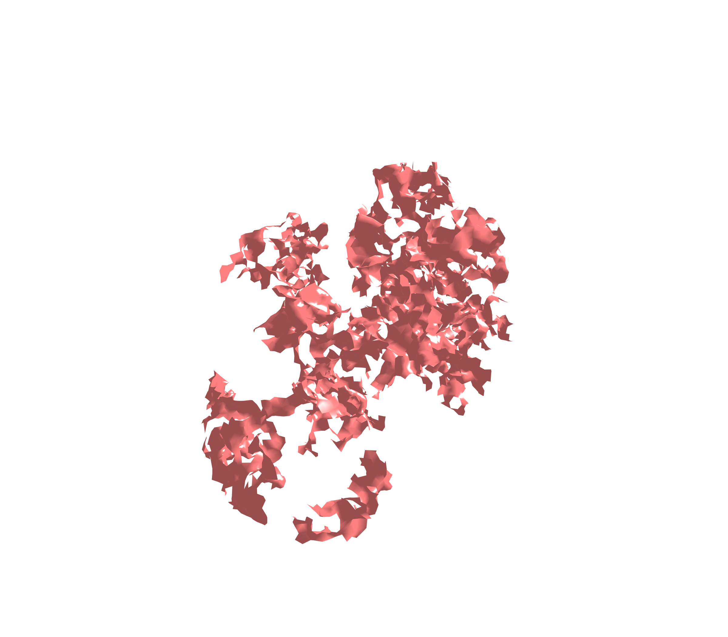 Surface (Expiration) - Diagonal View