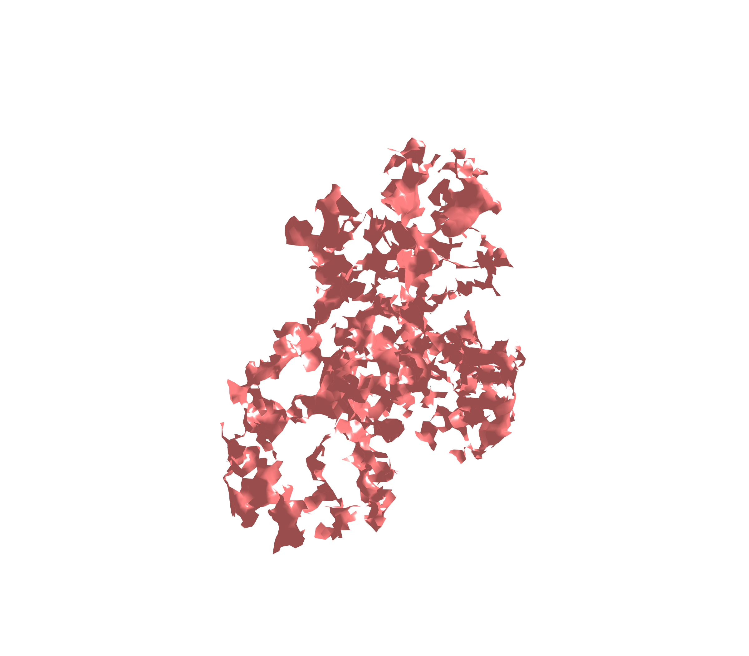 Surface (Expiration) - Diagonal View