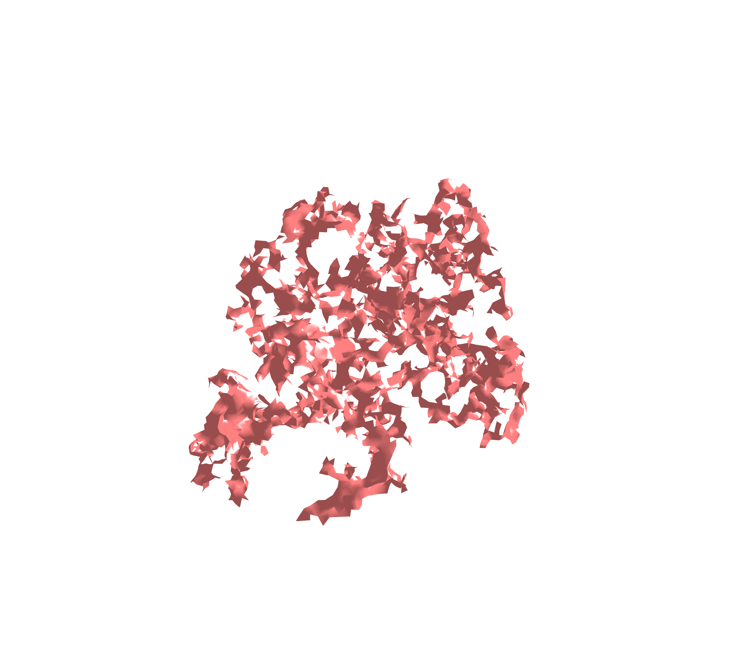 Surface (Expiration) - Diagonal View