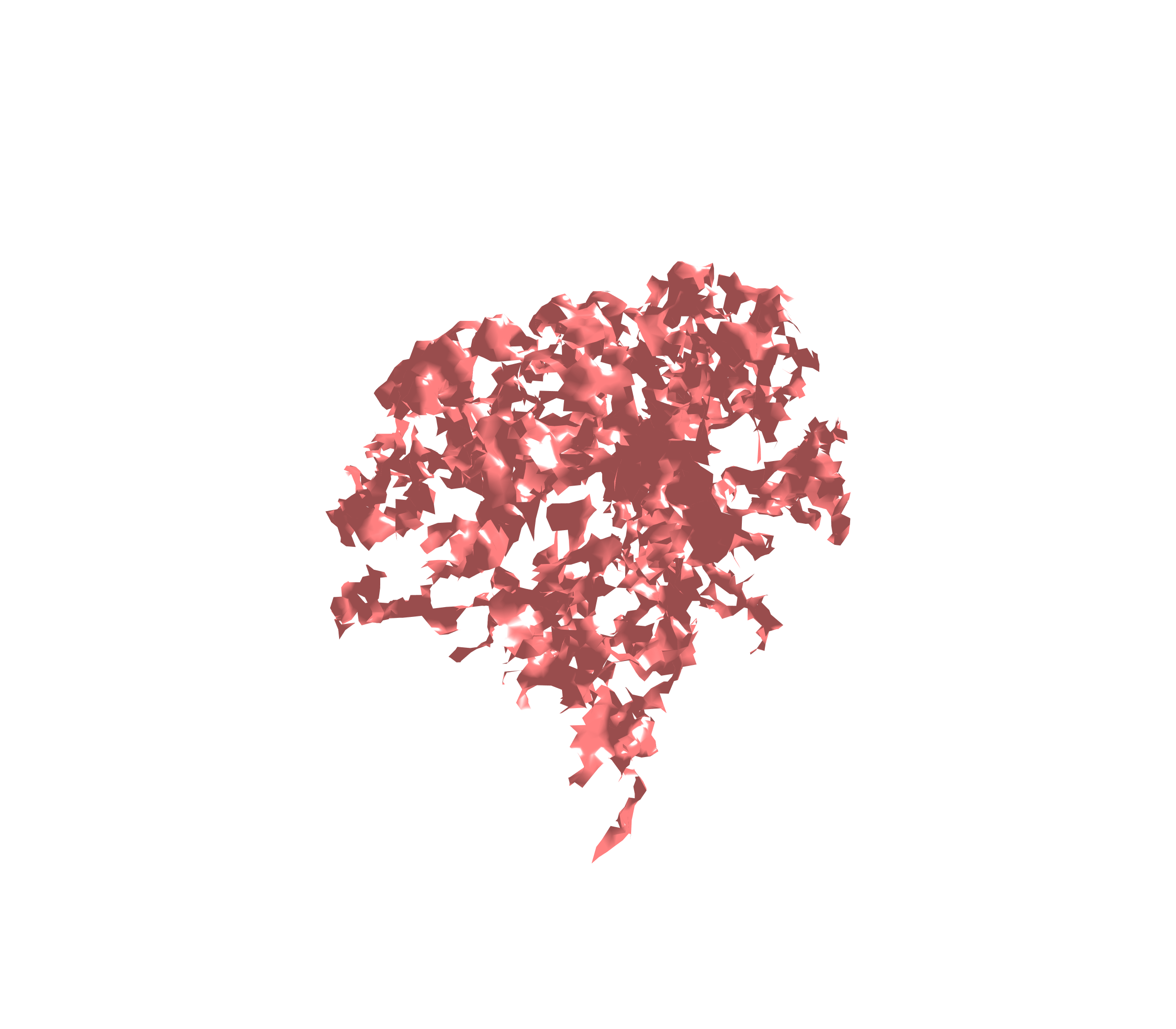 Surface (Expiration) - Diagonal View