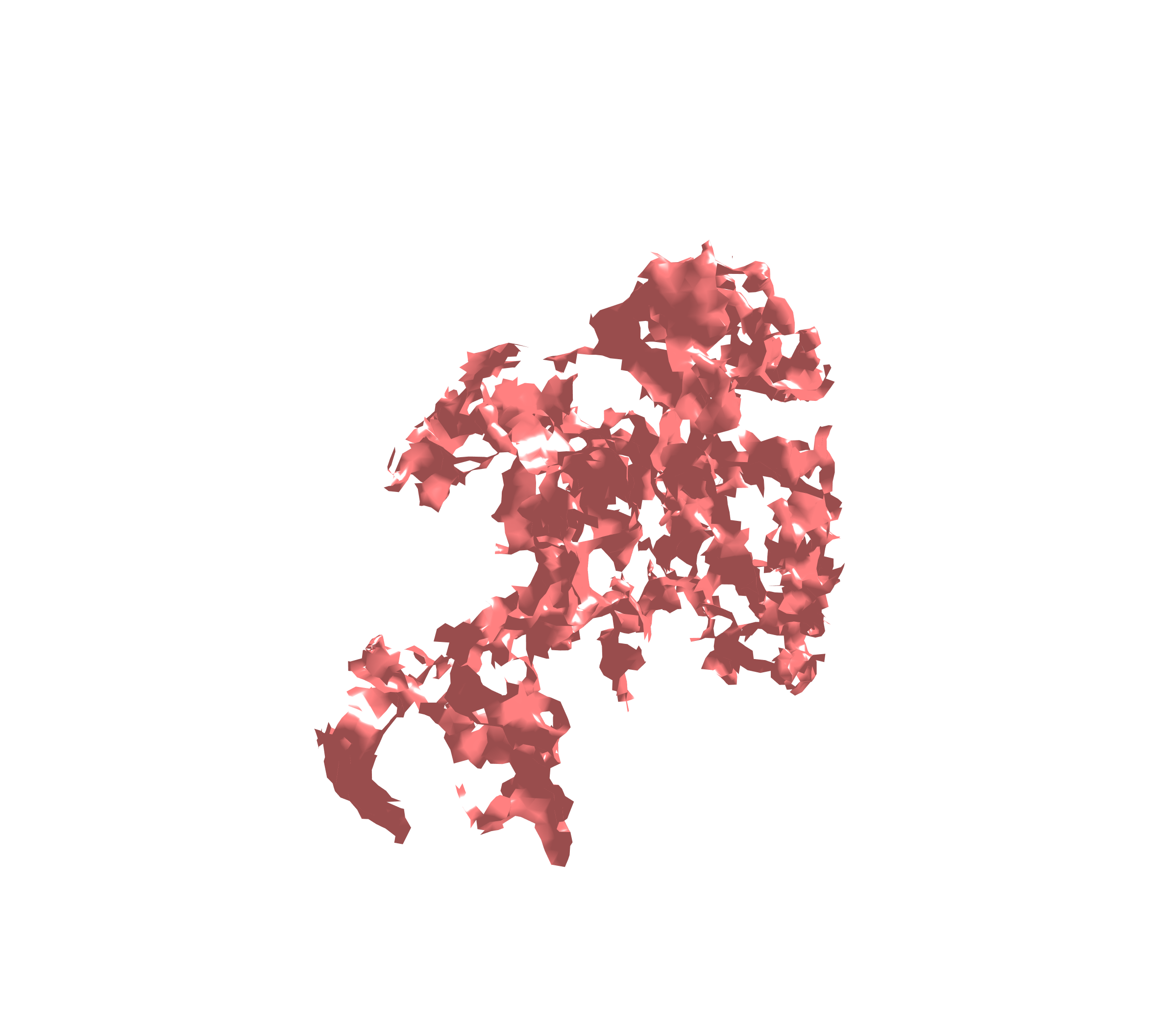 Surface (Expiration) - Diagonal View