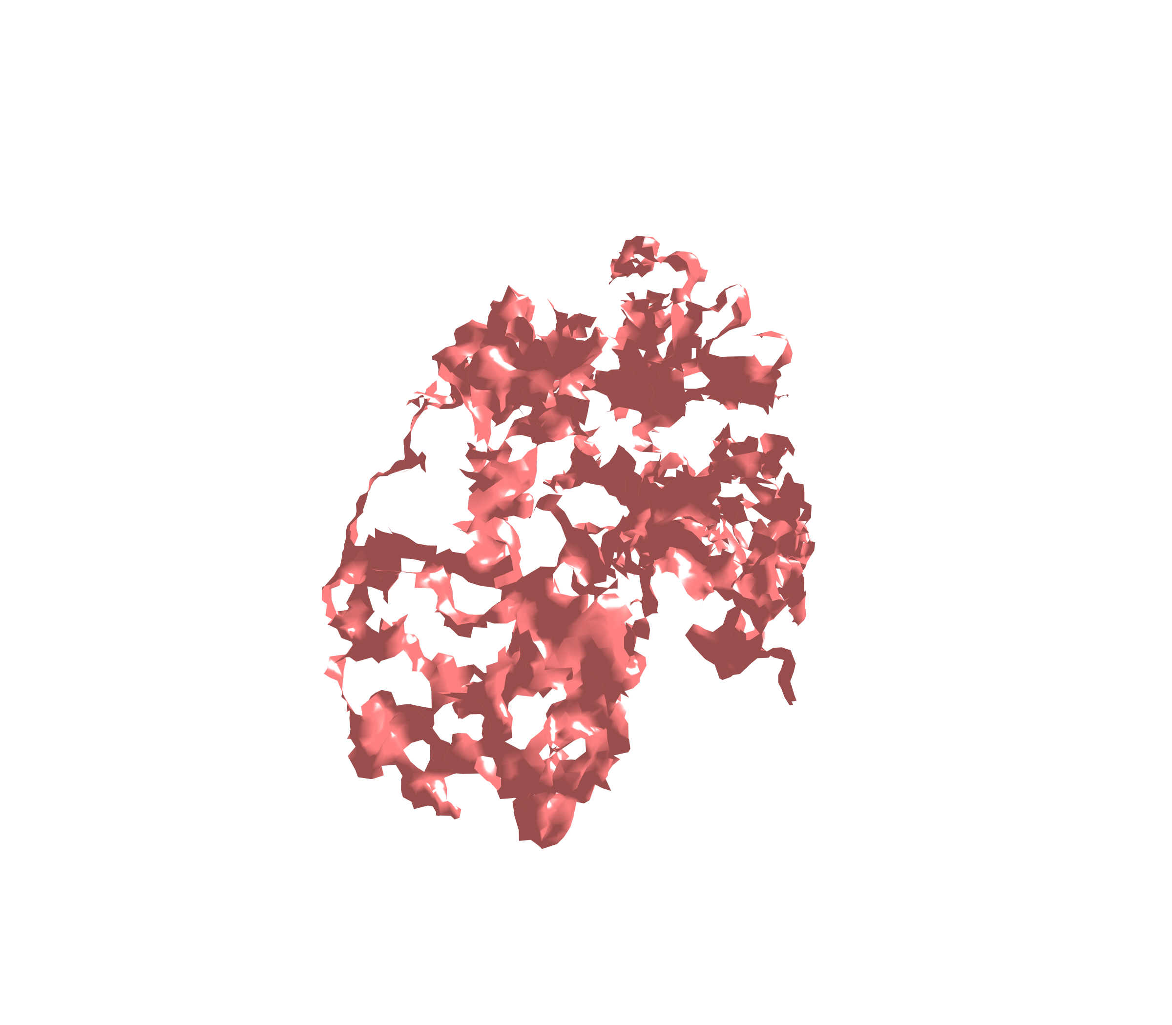 Surface (Expiration) - Diagonal View