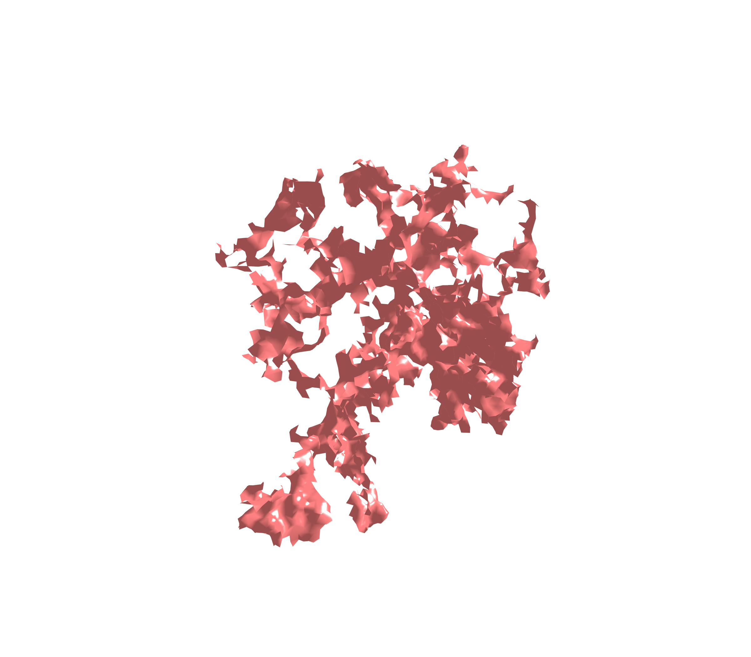 Surface (Expiration) - Diagonal View