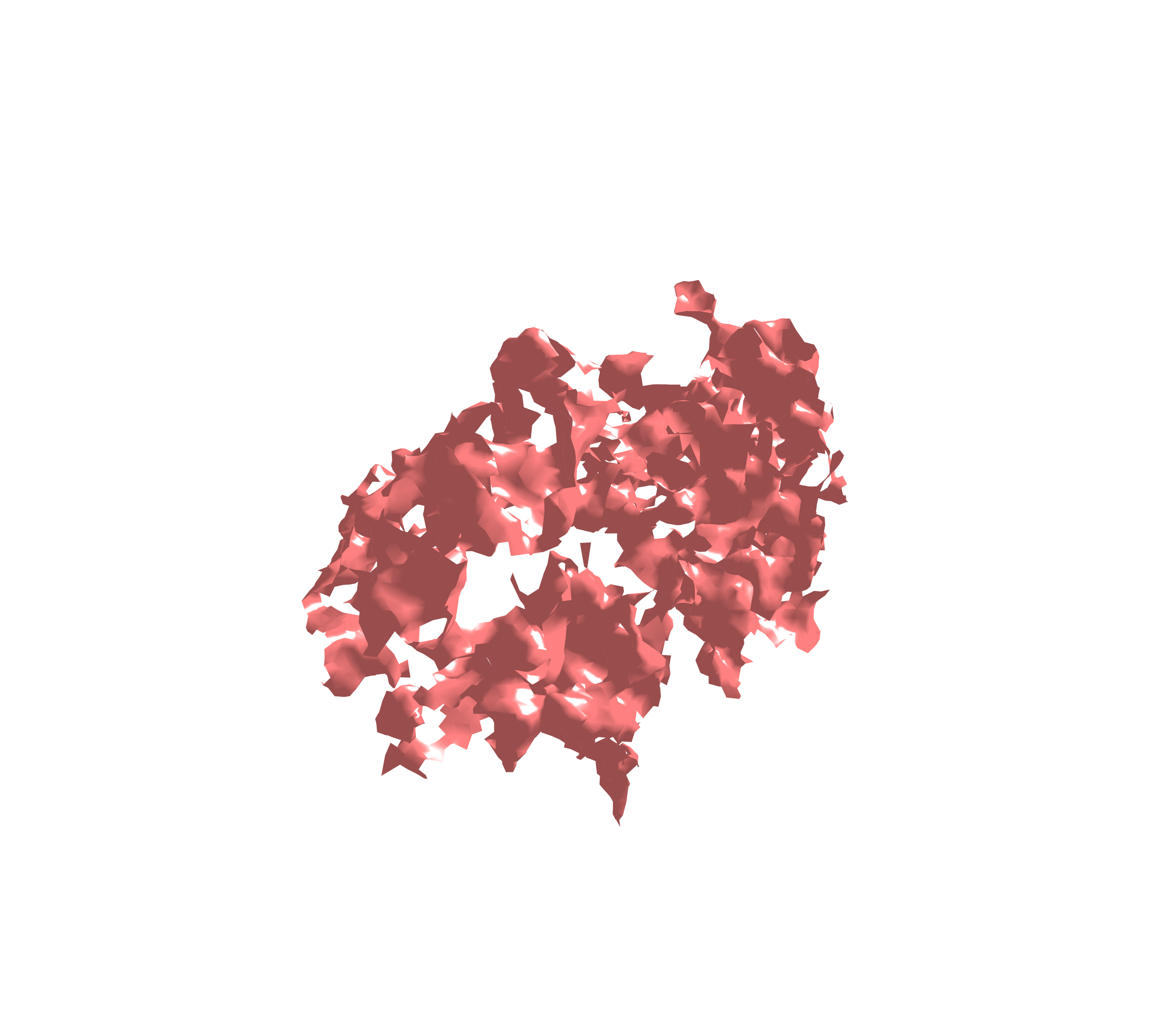 Surface (Expiration) - Diagonal View