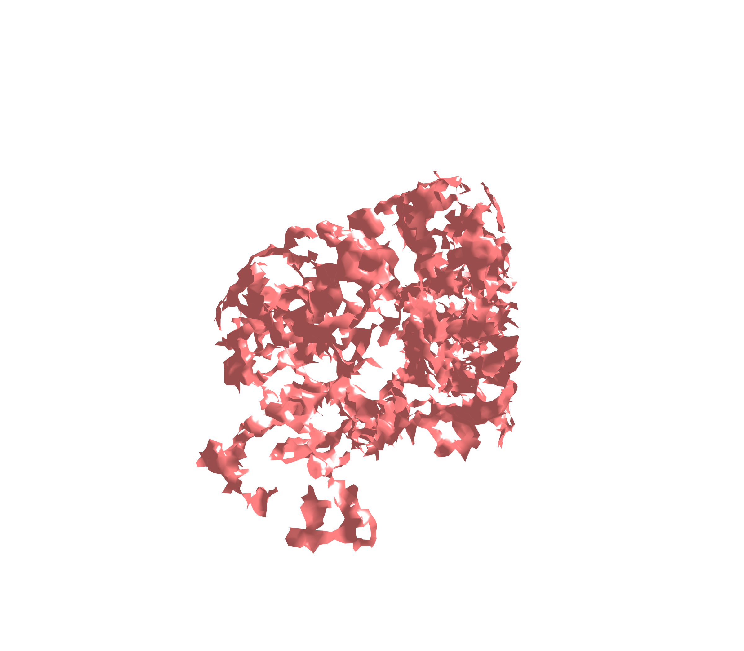 Surface (Expiration) - Diagonal View