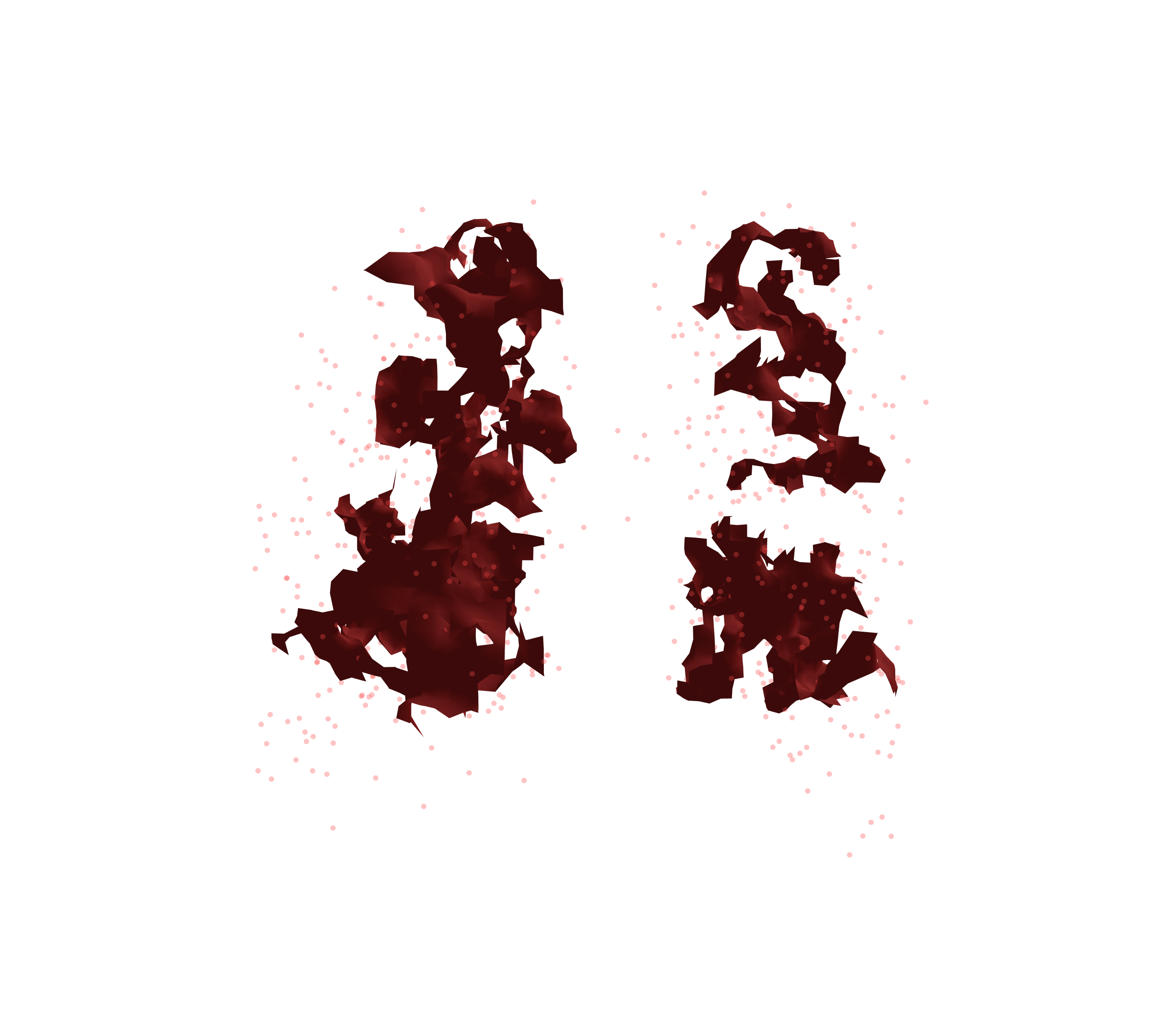 Combined Visualization (Expiration) - Back View