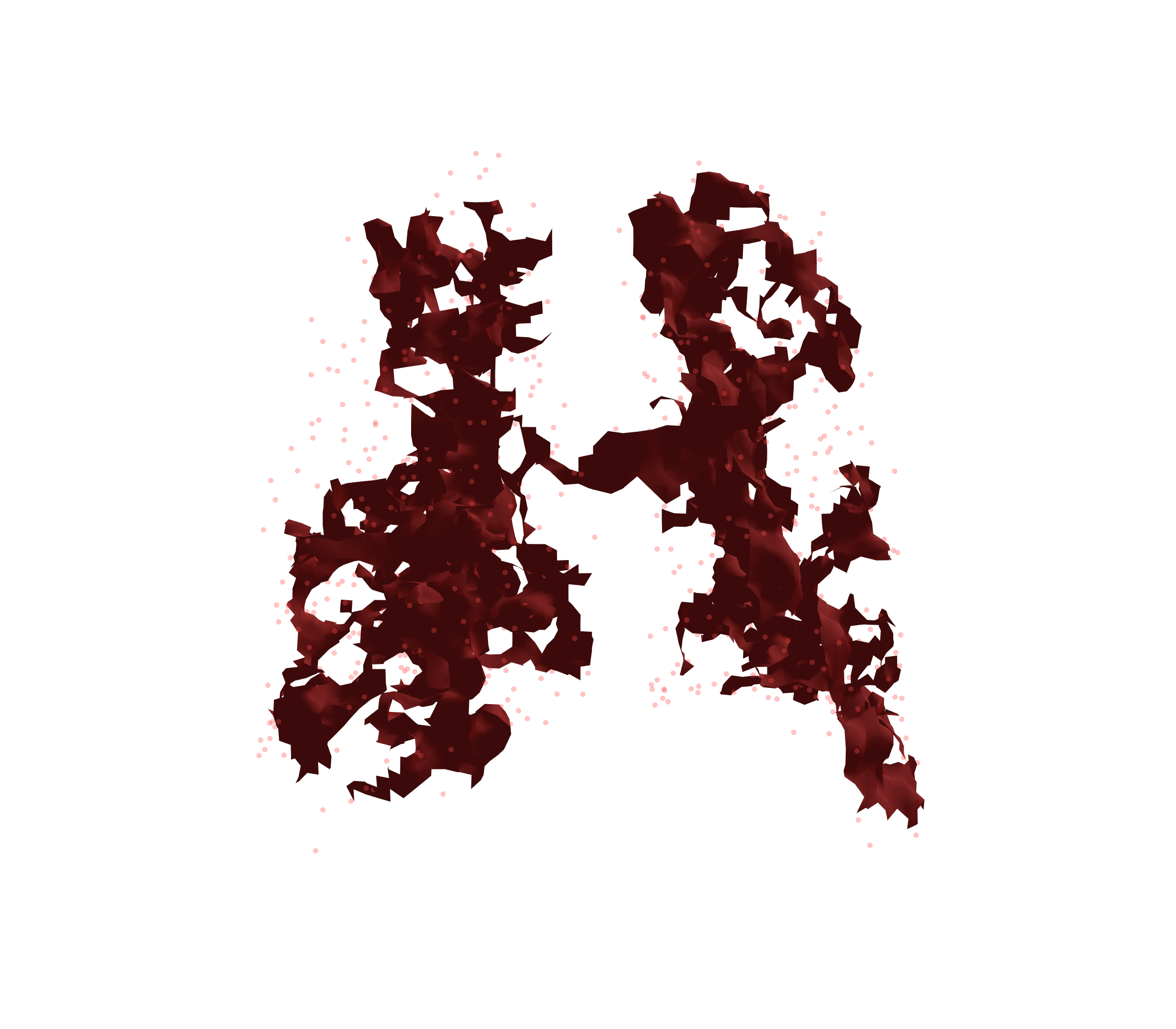 Combined Visualization (Expiration) - Back View