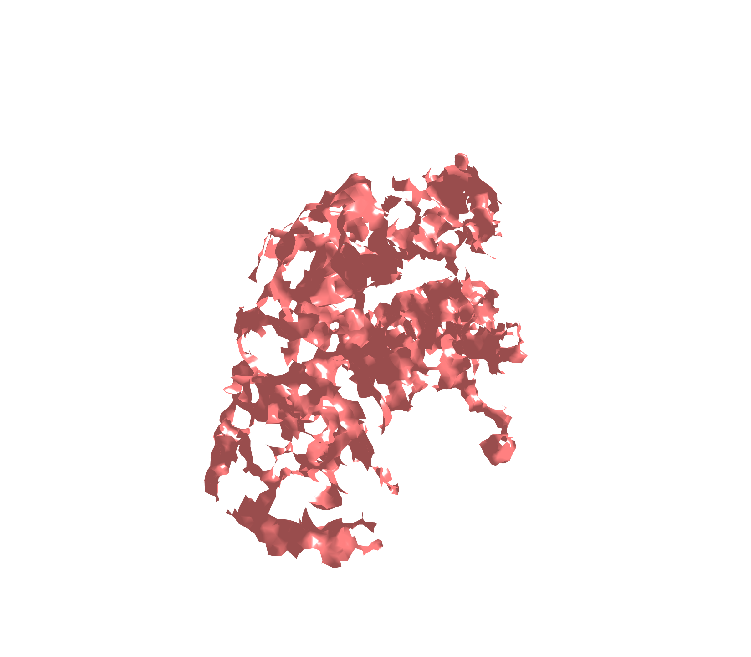 Surface (Expiration) - Diagonal View