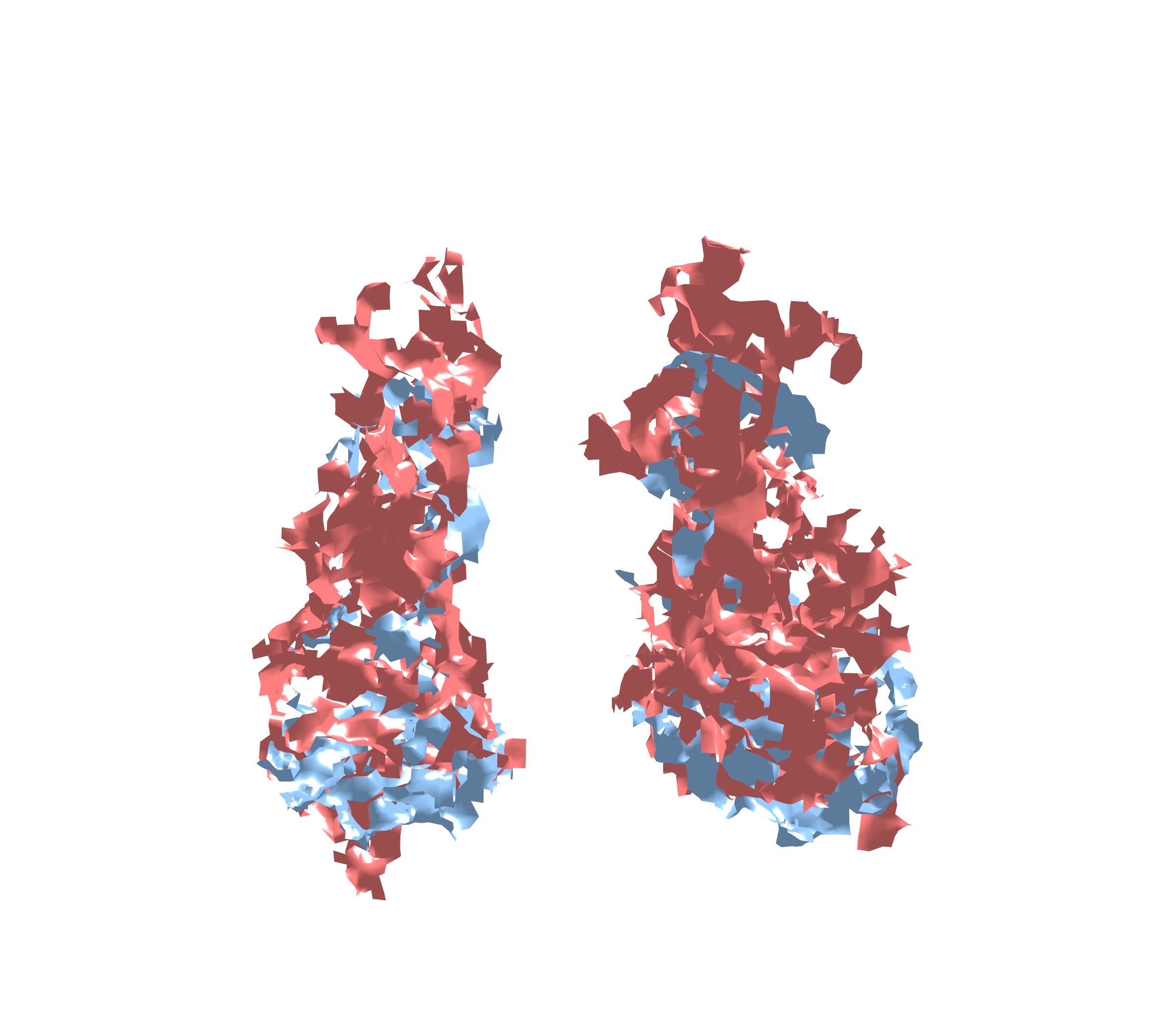 Combined Visualization - Front View