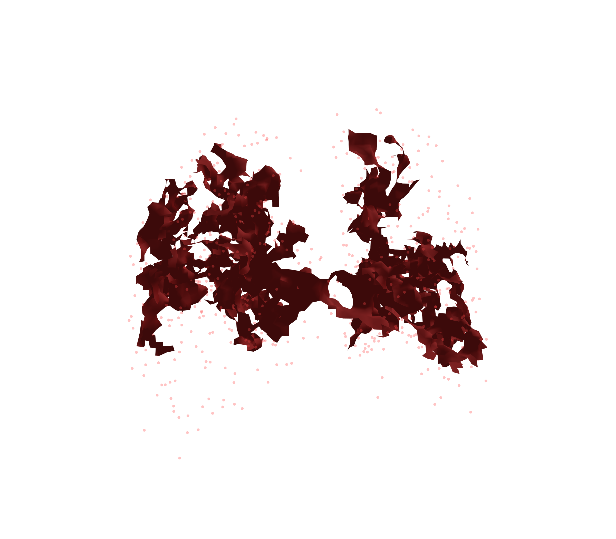 Combined Visualization (Expiration) - Back View