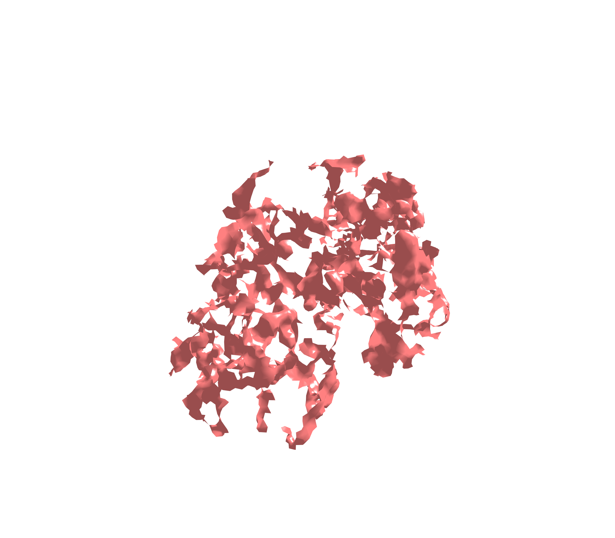 Surface (Expiration) - Diagonal View