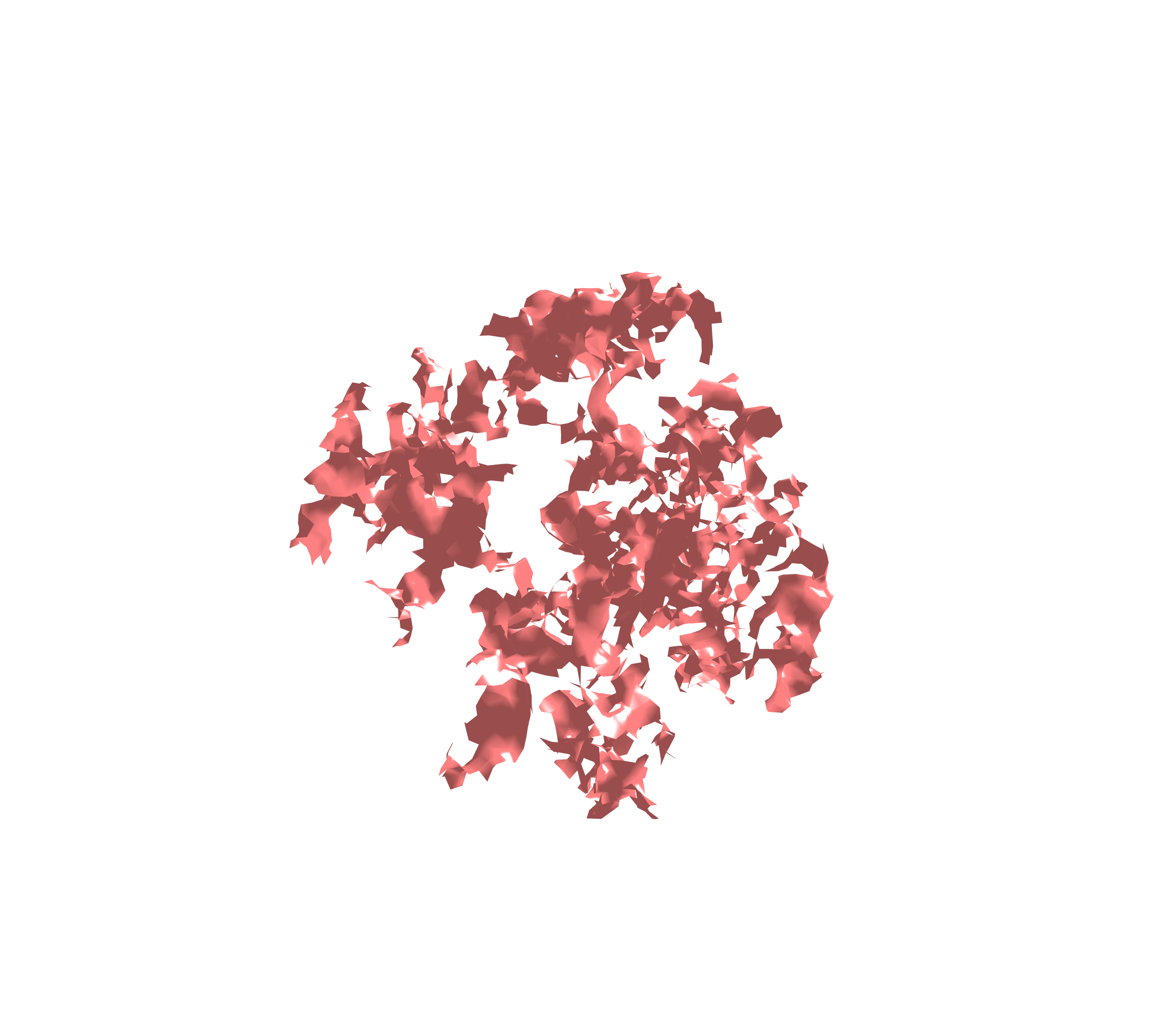 Surface (Expiration) - Diagonal View