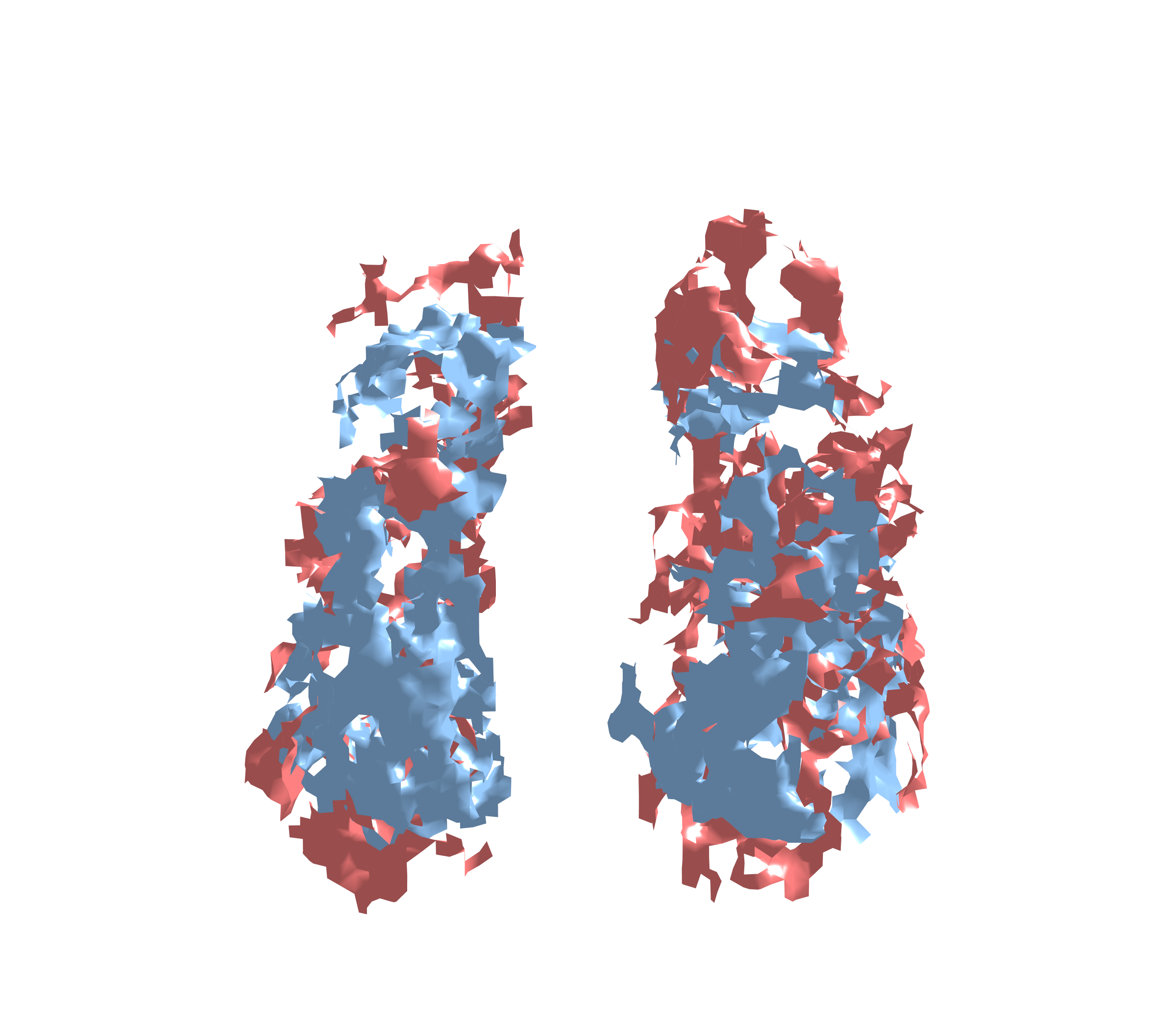 Combined Visualization - Front View