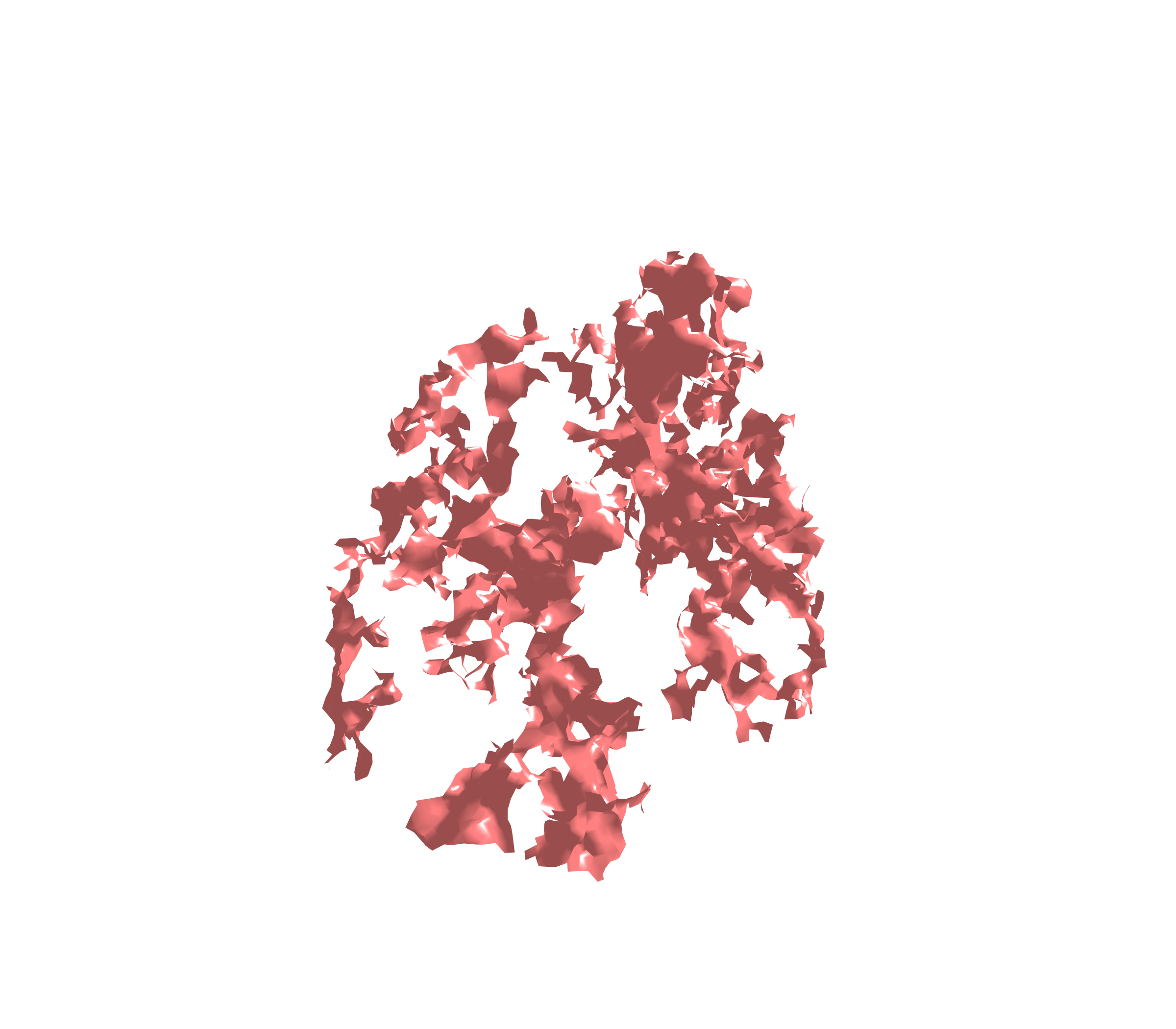 Surface (Expiration) - Diagonal View