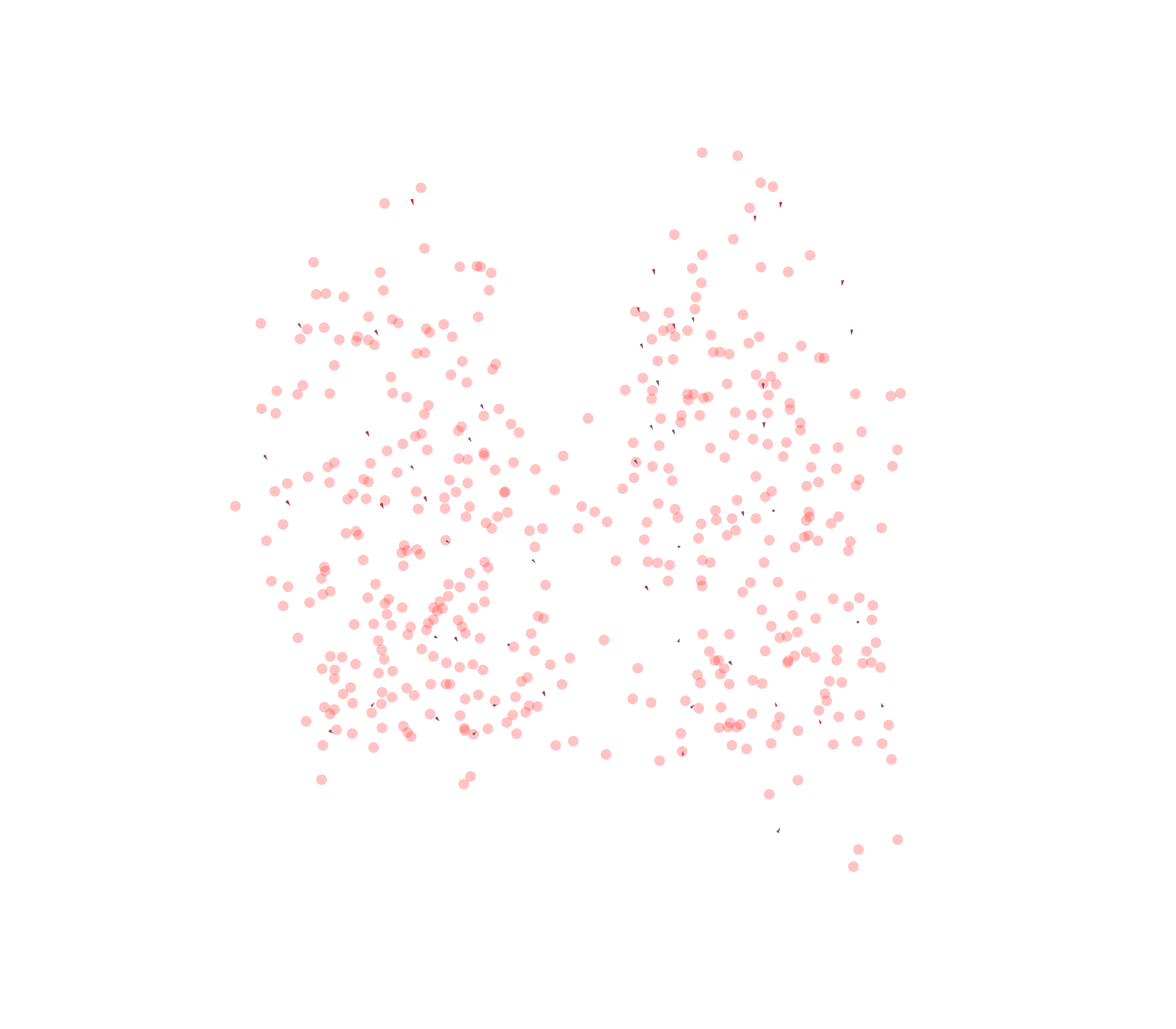 Displacement Vectors - Back View