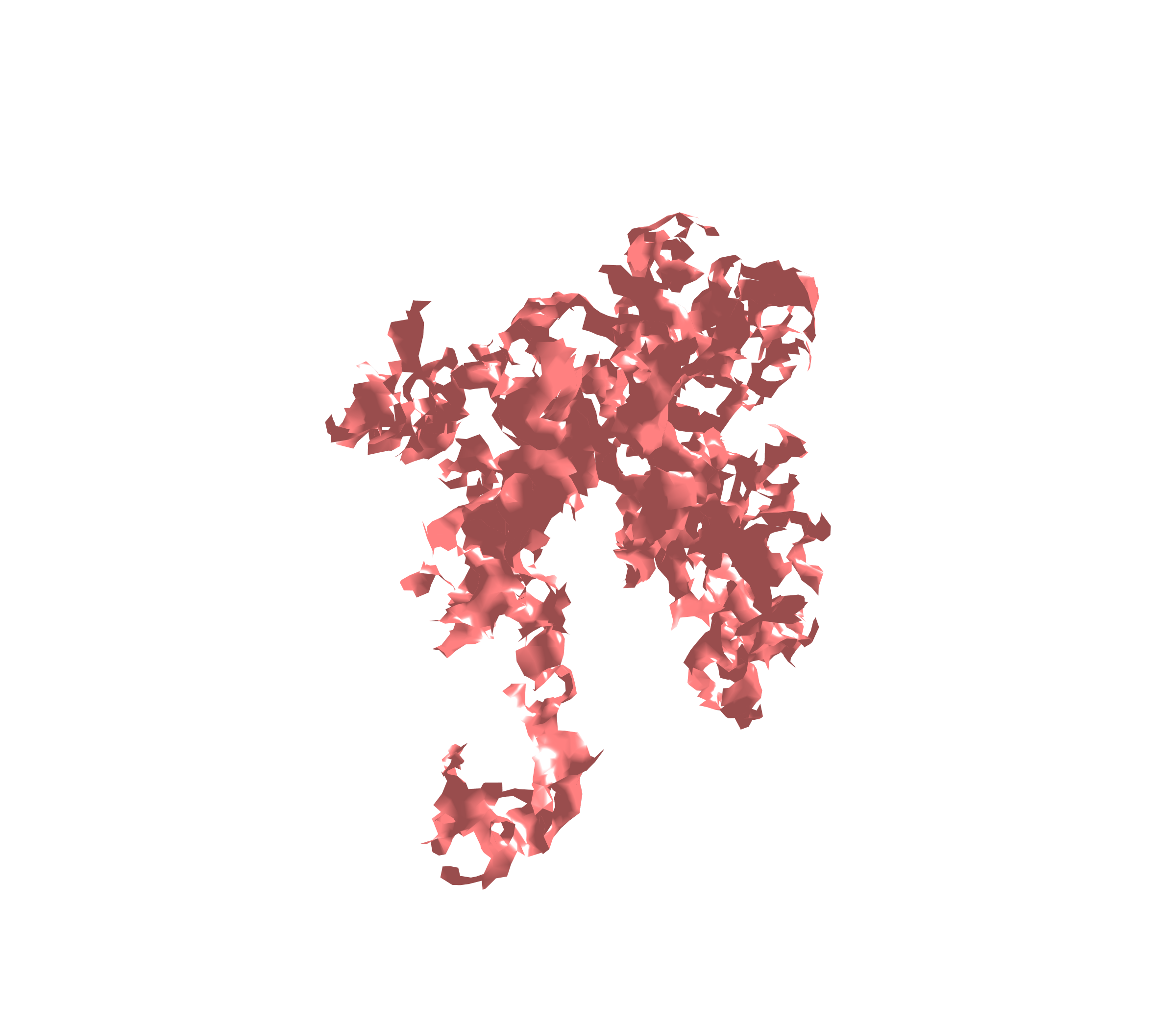 Surface (Expiration) - Diagonal View