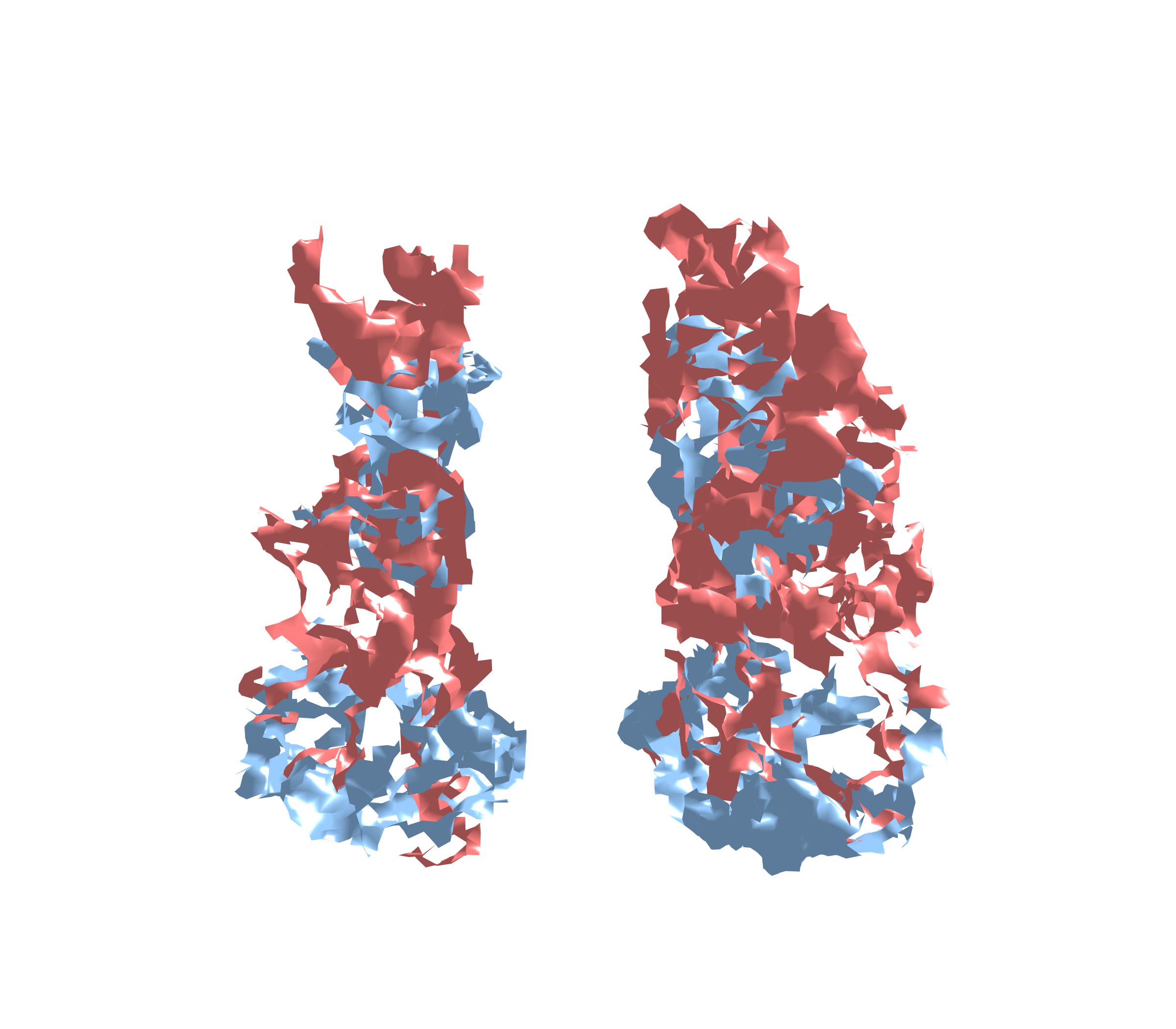Combined Visualization - Front View