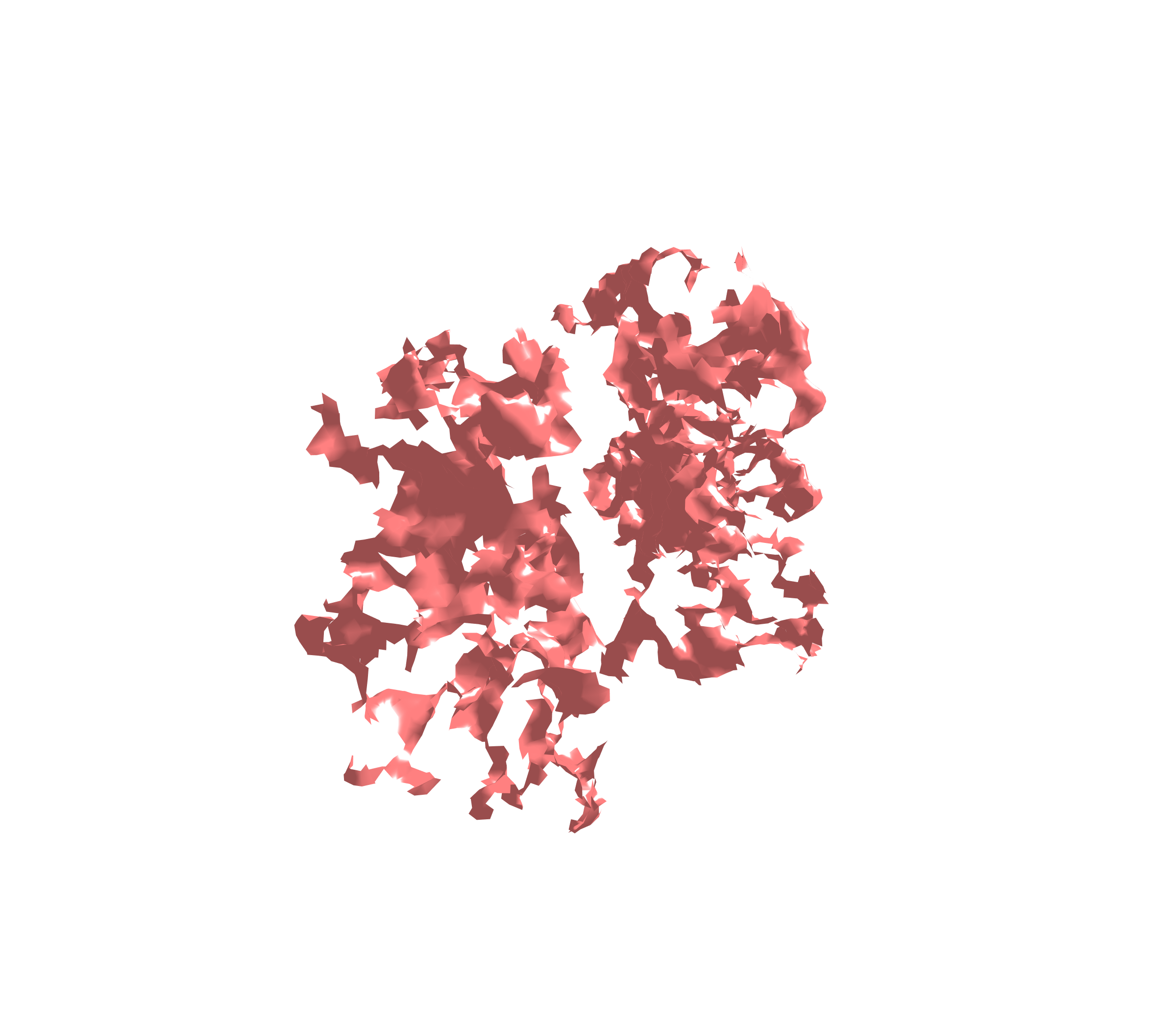 Surface (Expiration) - Diagonal View