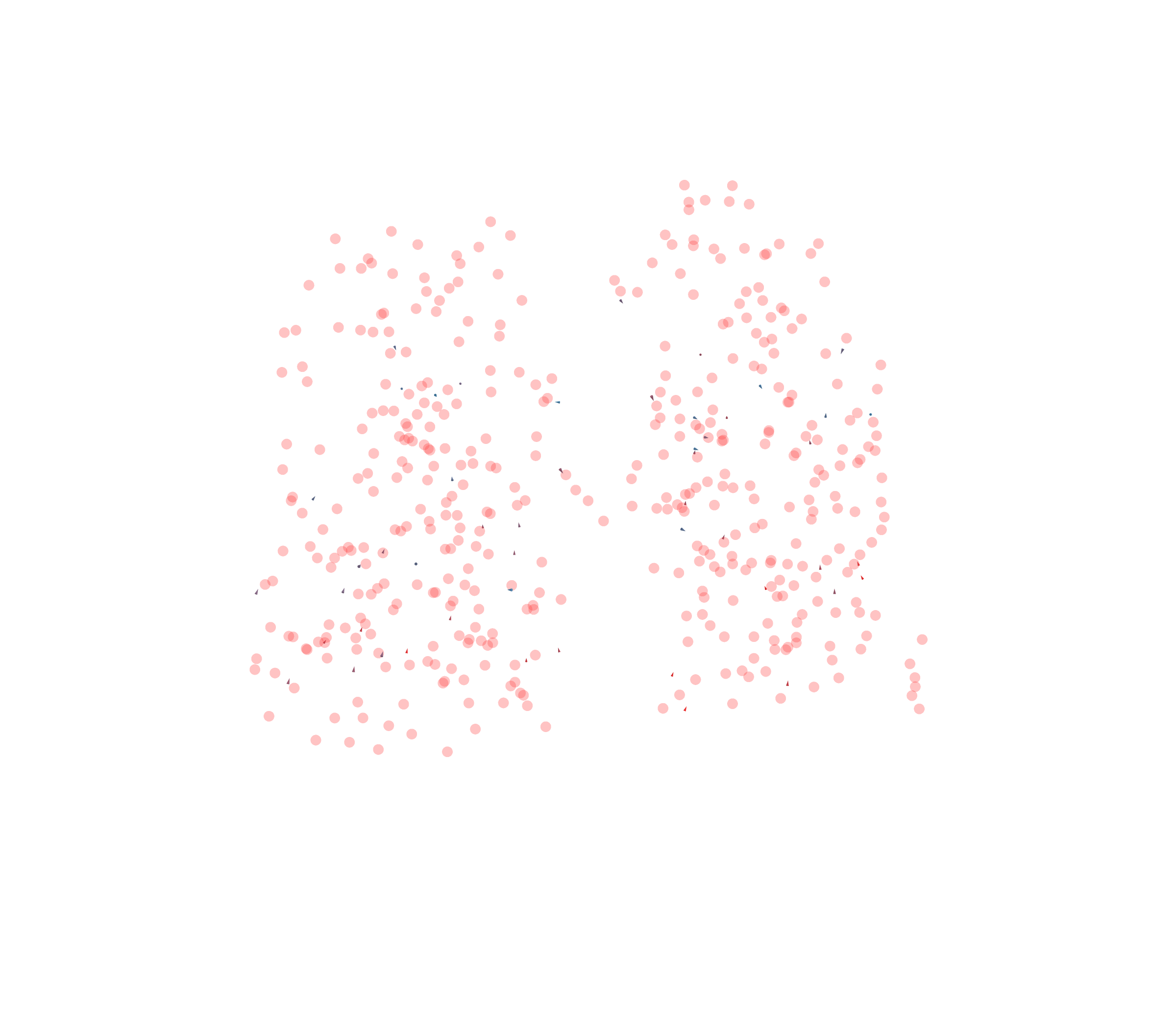 Displacement Vectors - Back View