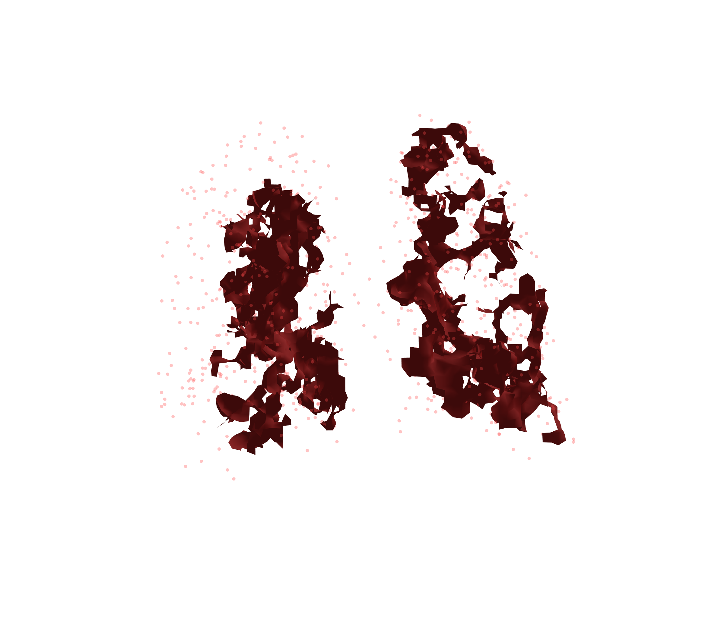 Combined Visualization (Expiration) - Back View