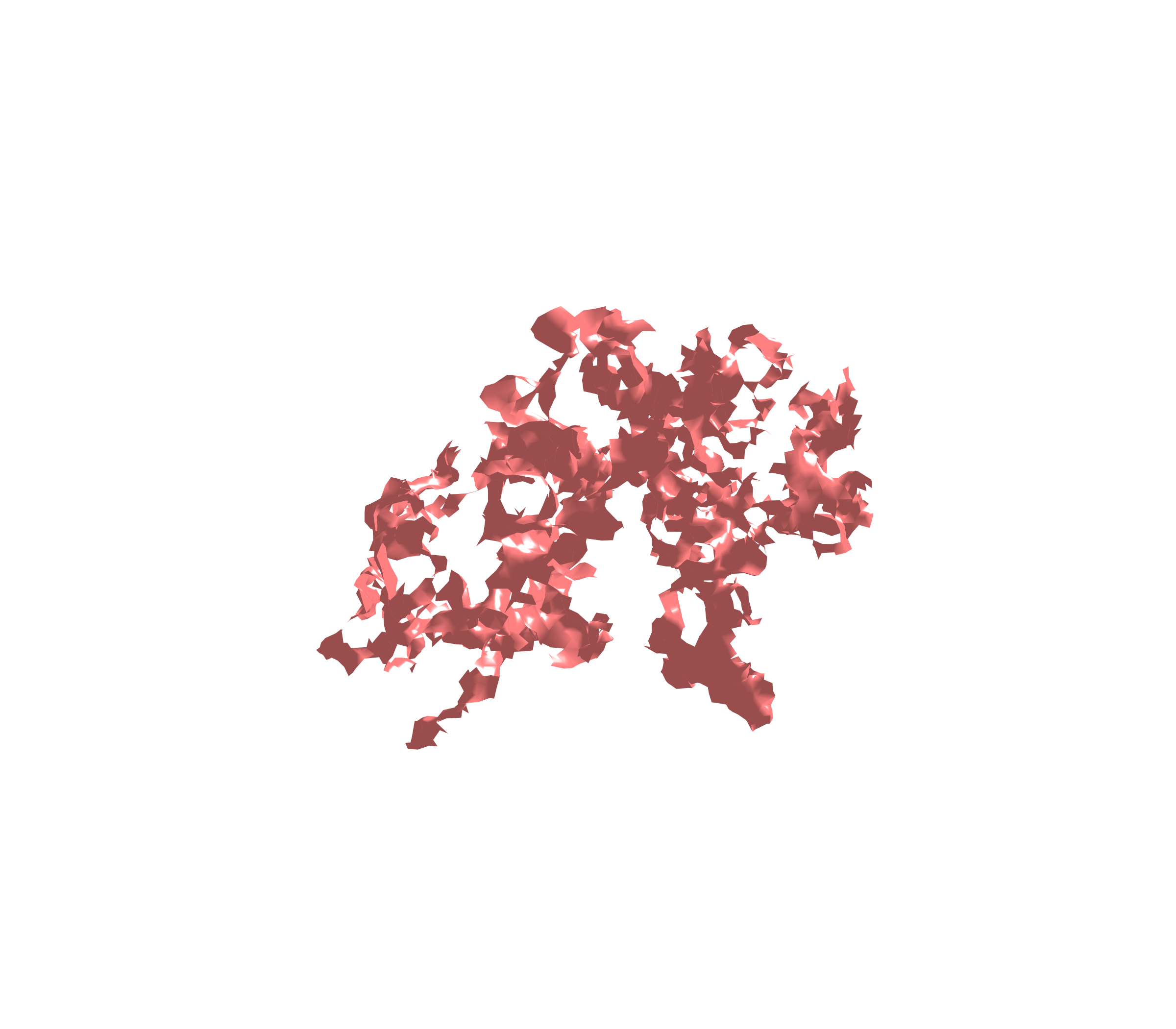 Surface (Expiration) - Diagonal View