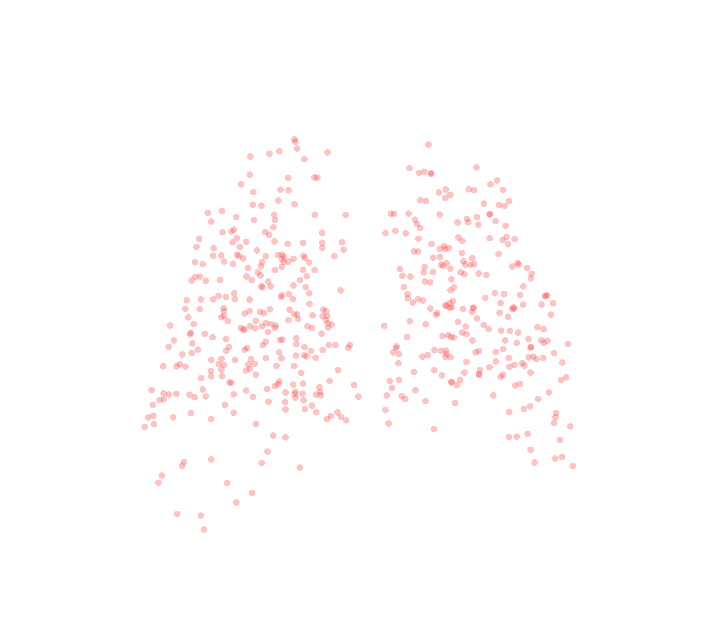 Displacement Vectors (Expiration) - Back View