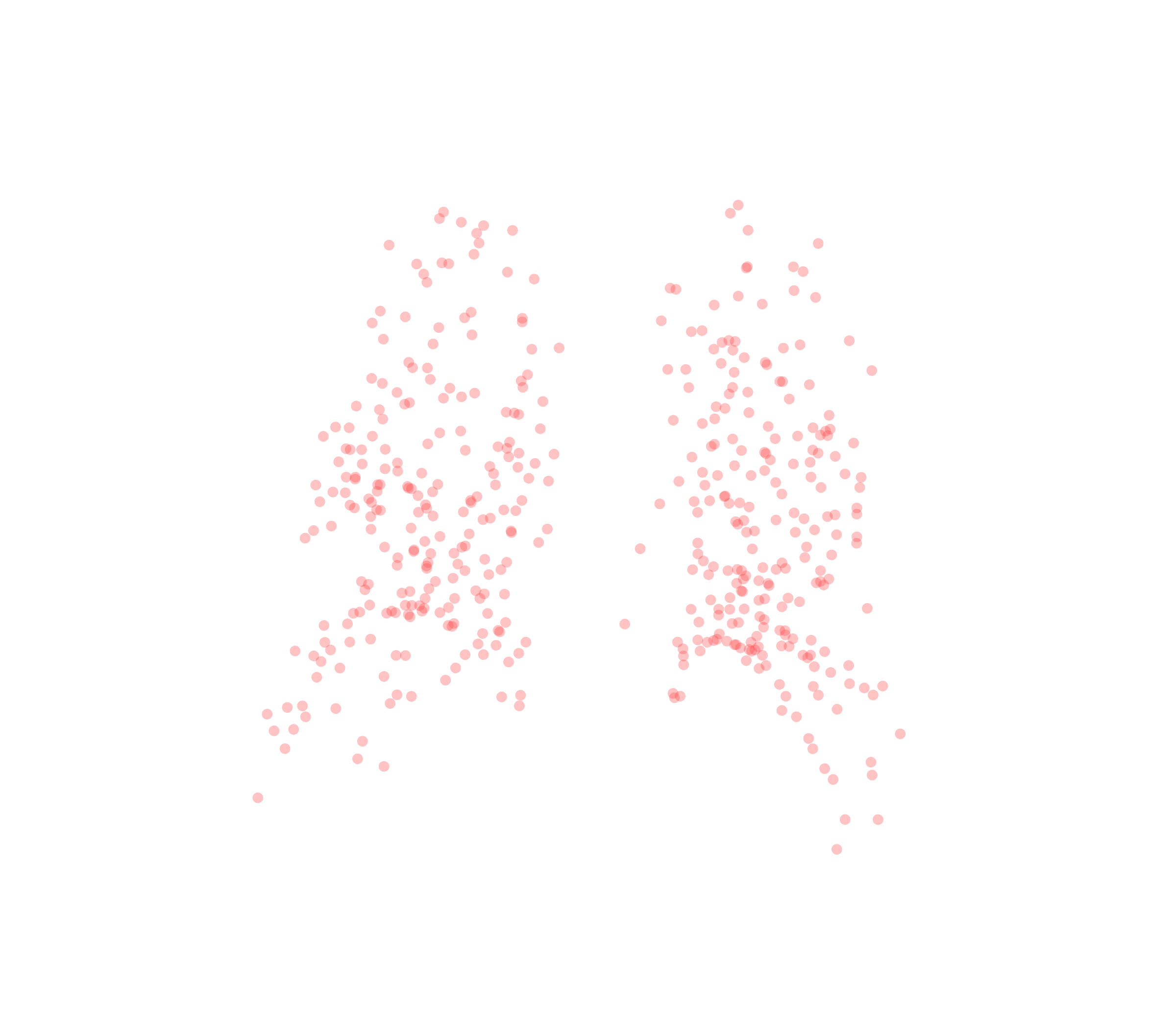 Displacement Vectors (Expiration) - Back View
