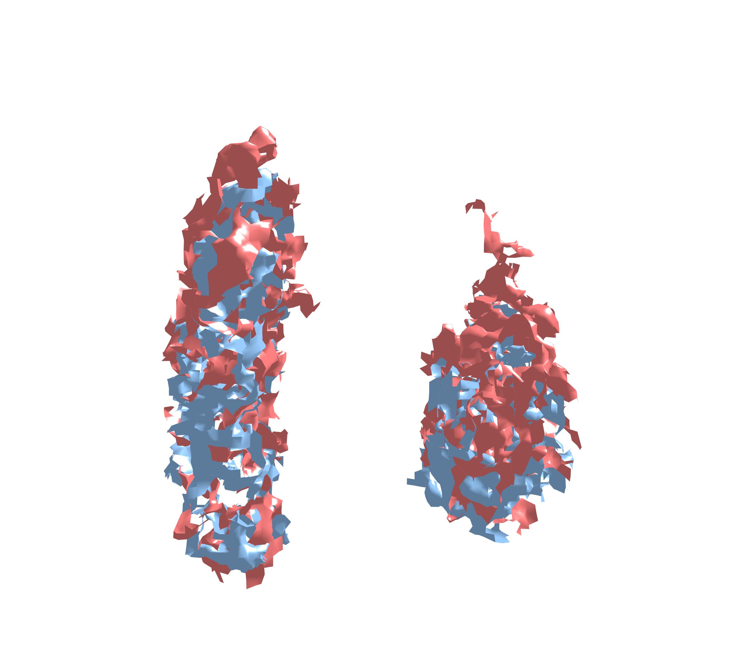 Combined Visualization - Front View