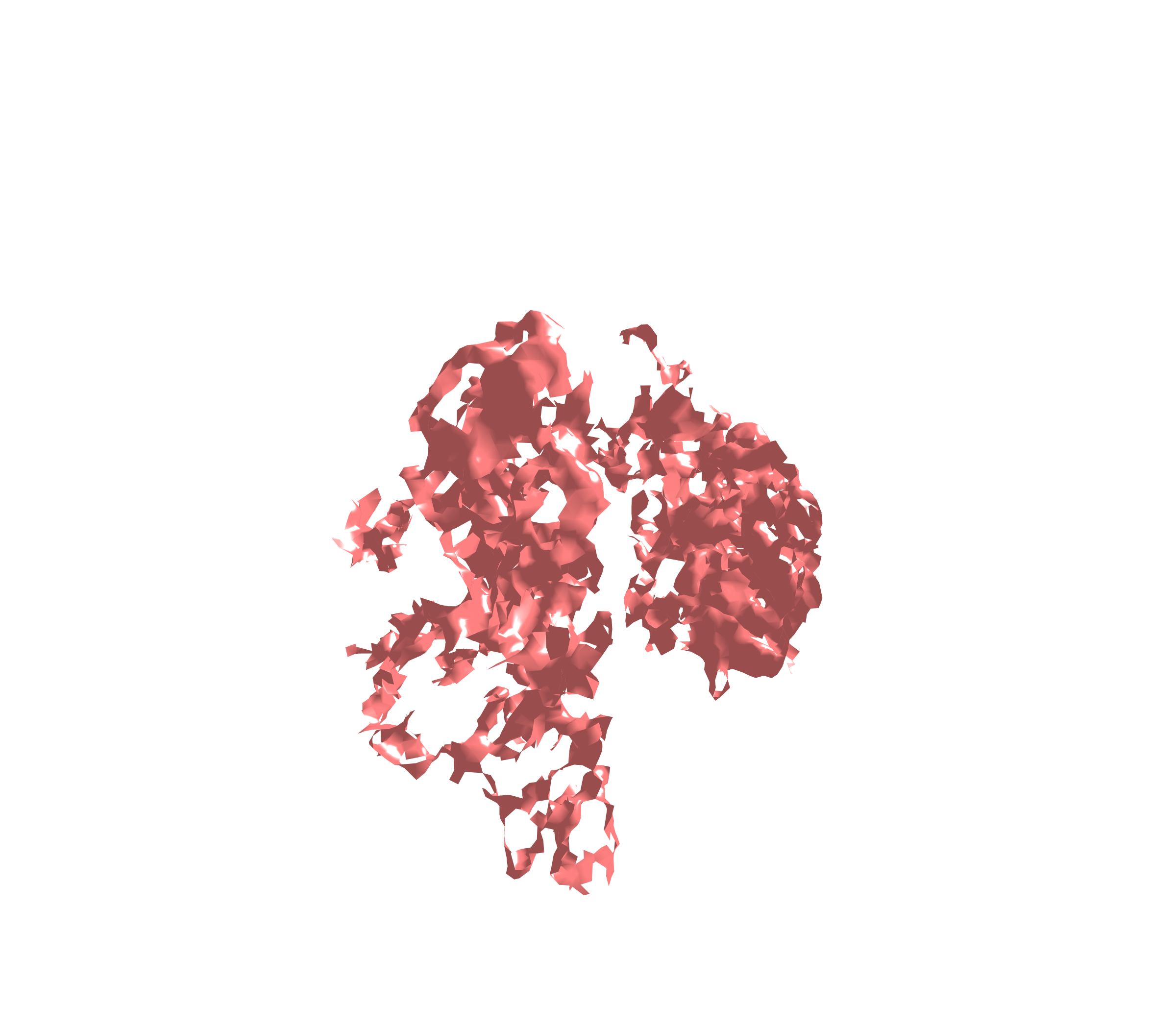 Surface (Expiration) - Diagonal View