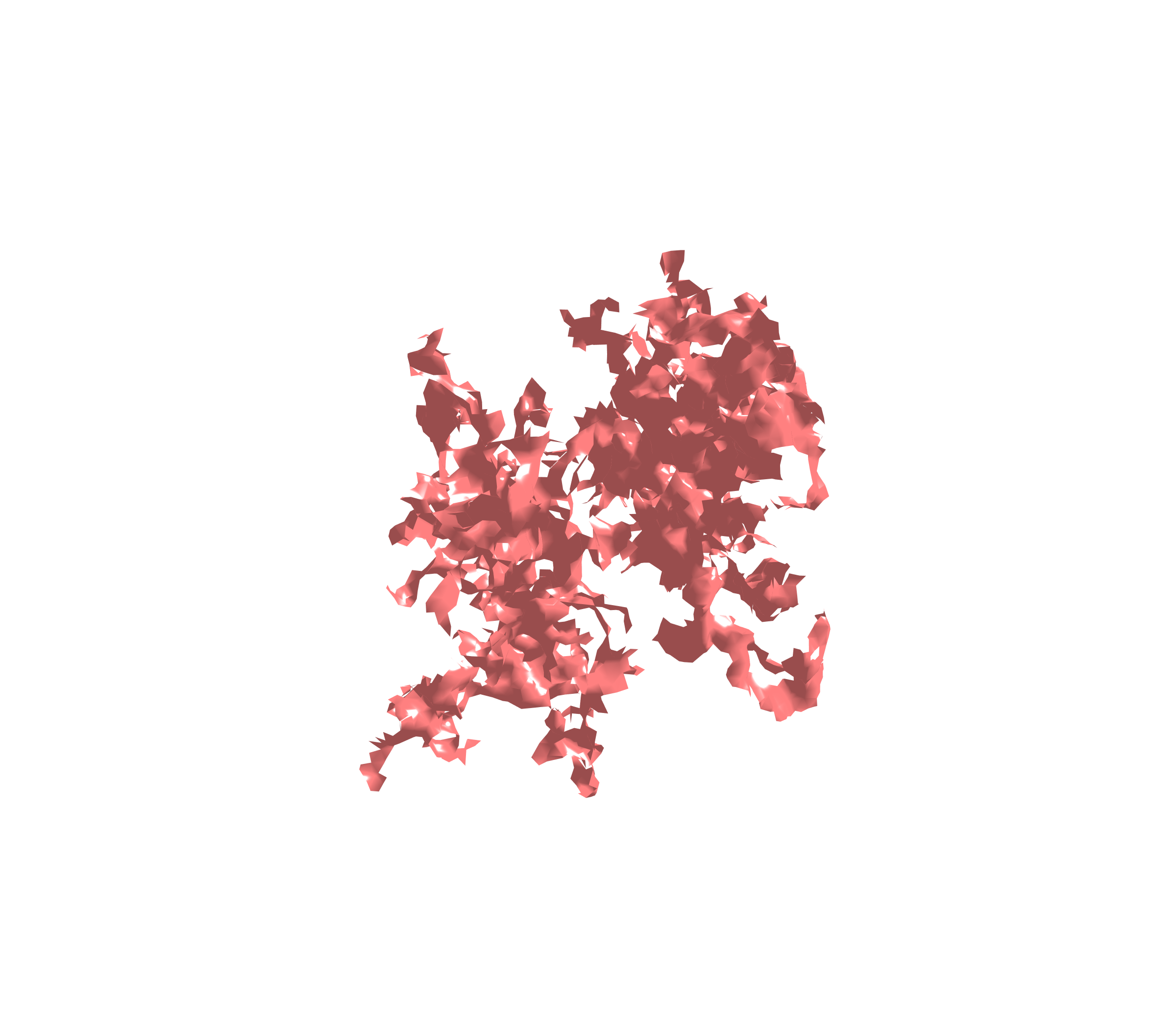 Surface (Expiration) - Diagonal View