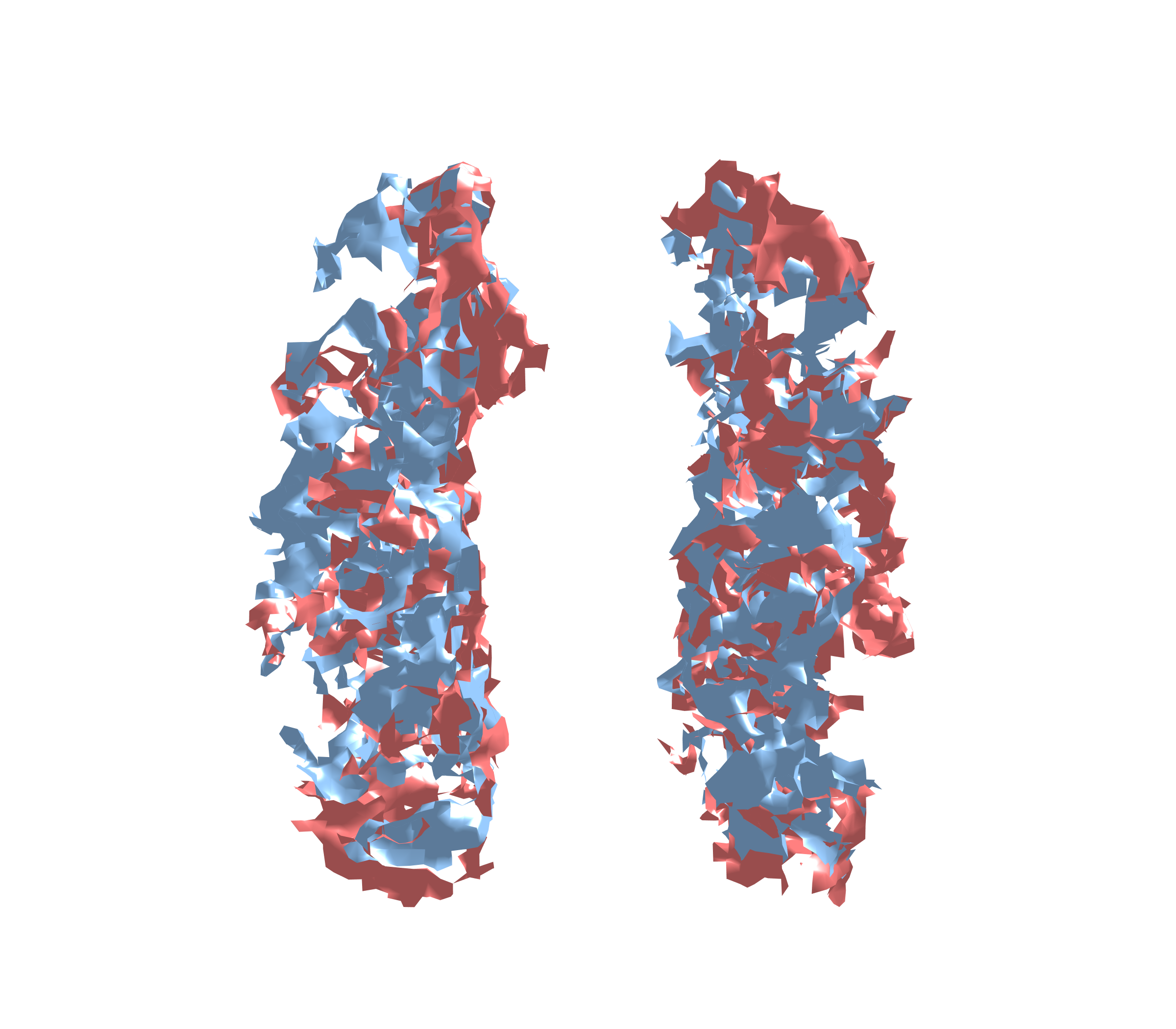 Combined Visualization - Front View