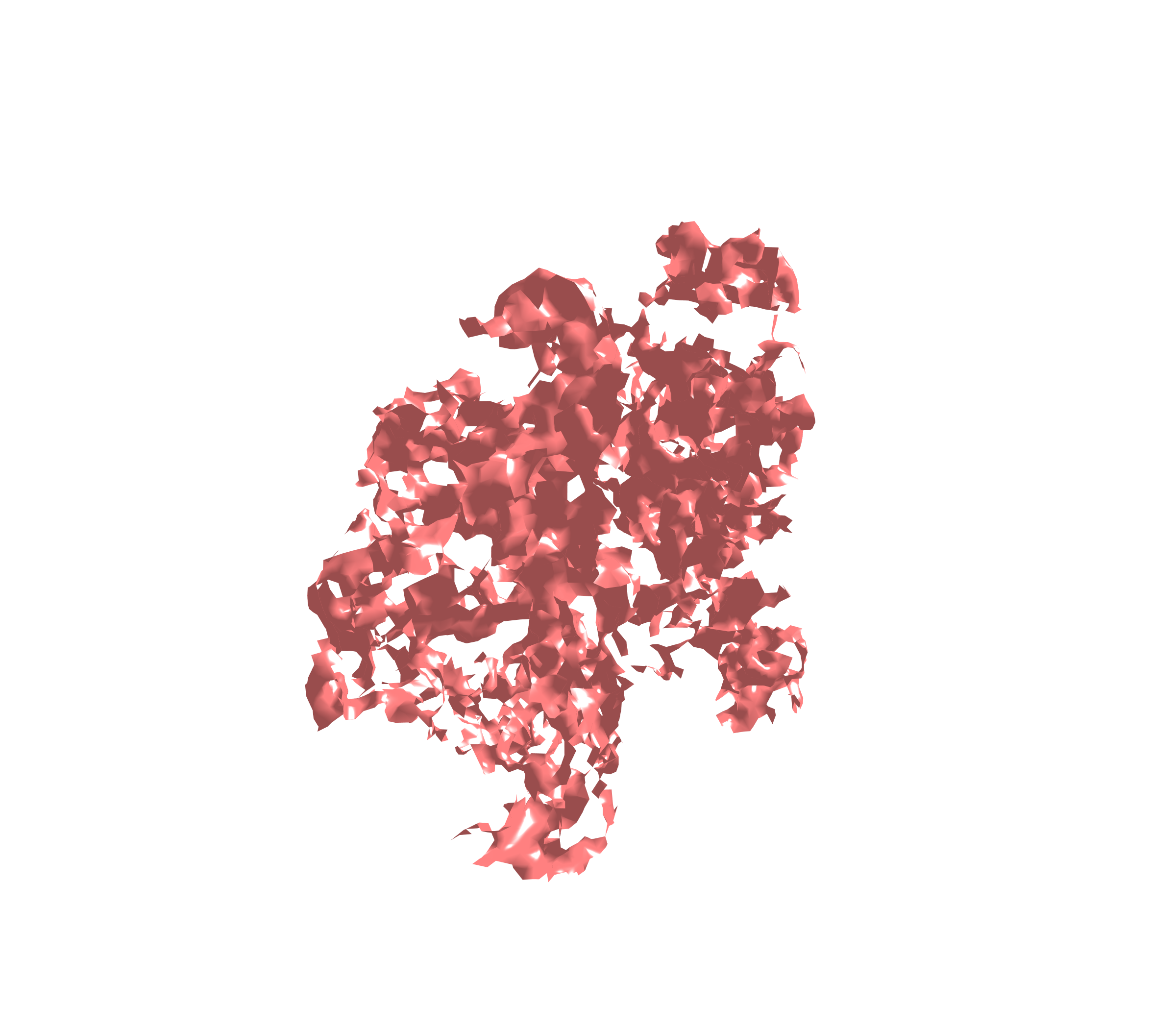 Surface (Expiration) - Diagonal View