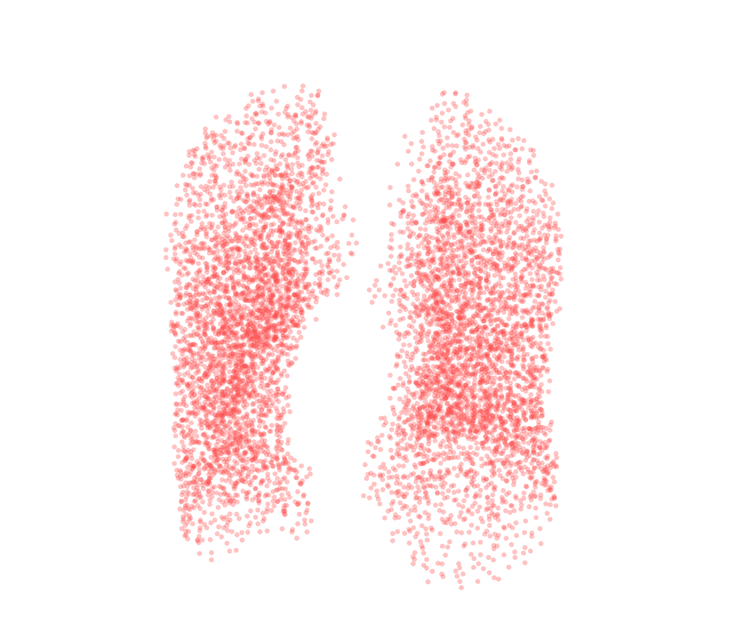 Point Cloud (Expiration) - Front View