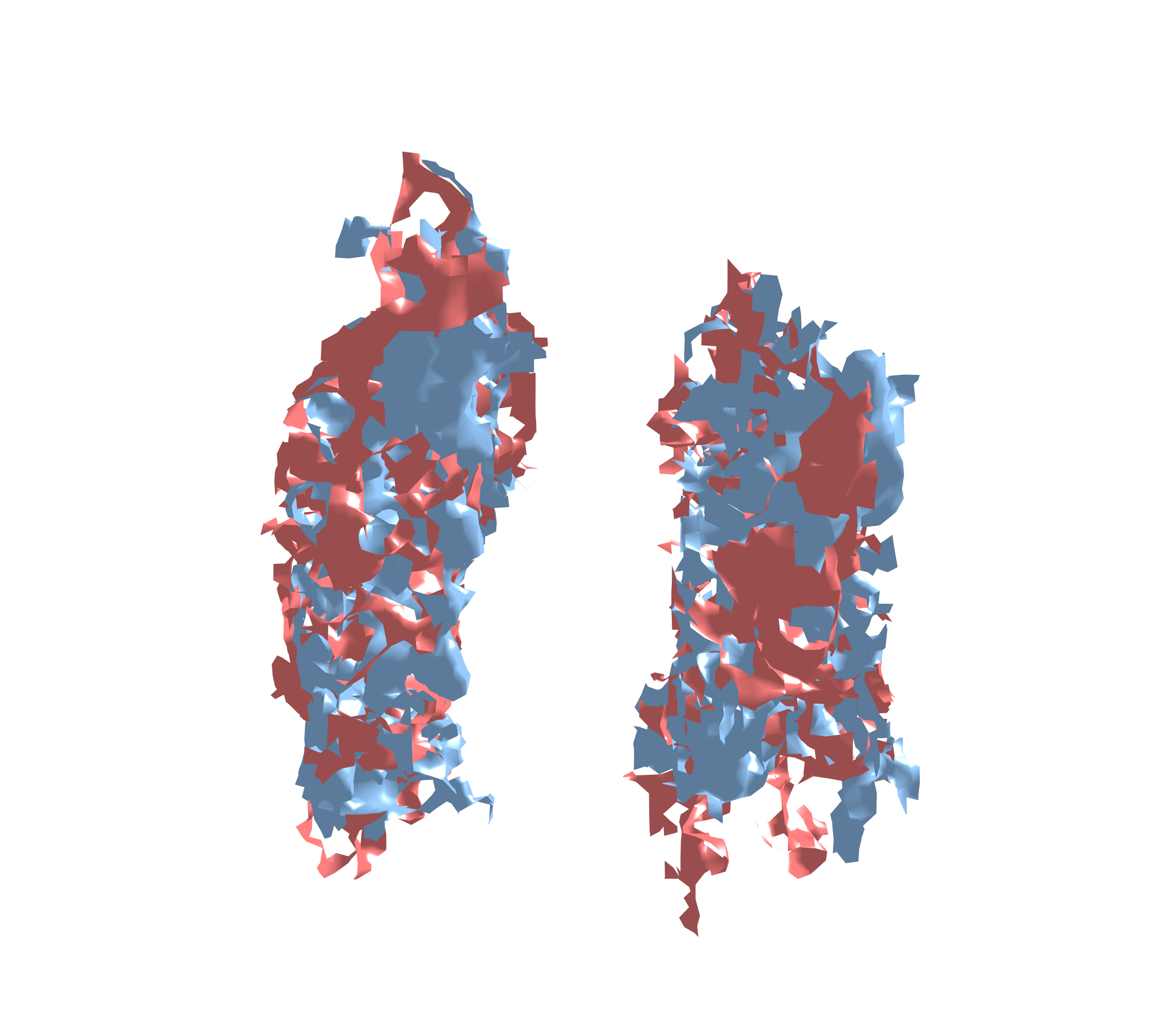 Combined Visualization - Front View
