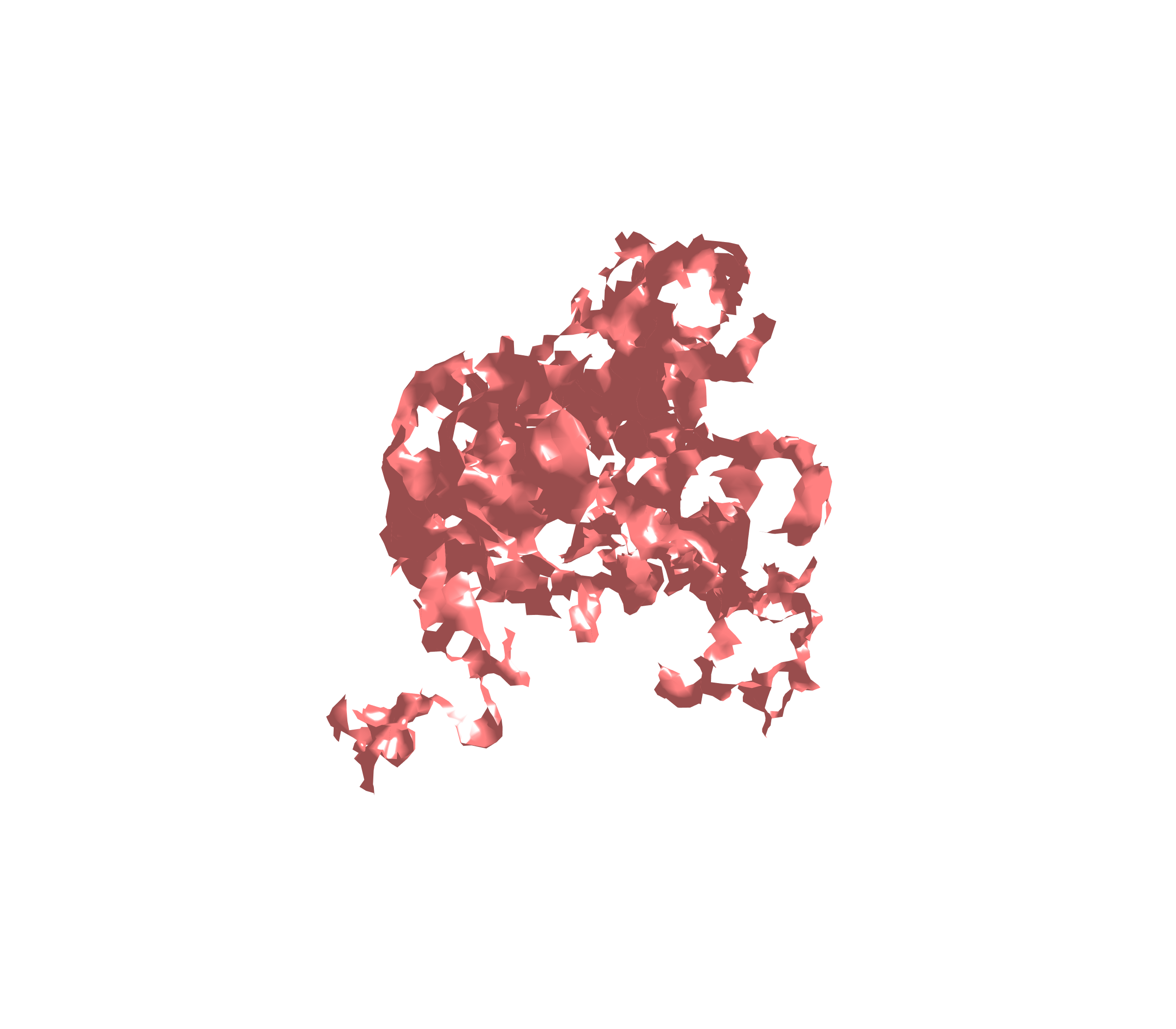 Surface (Expiration) - Diagonal View